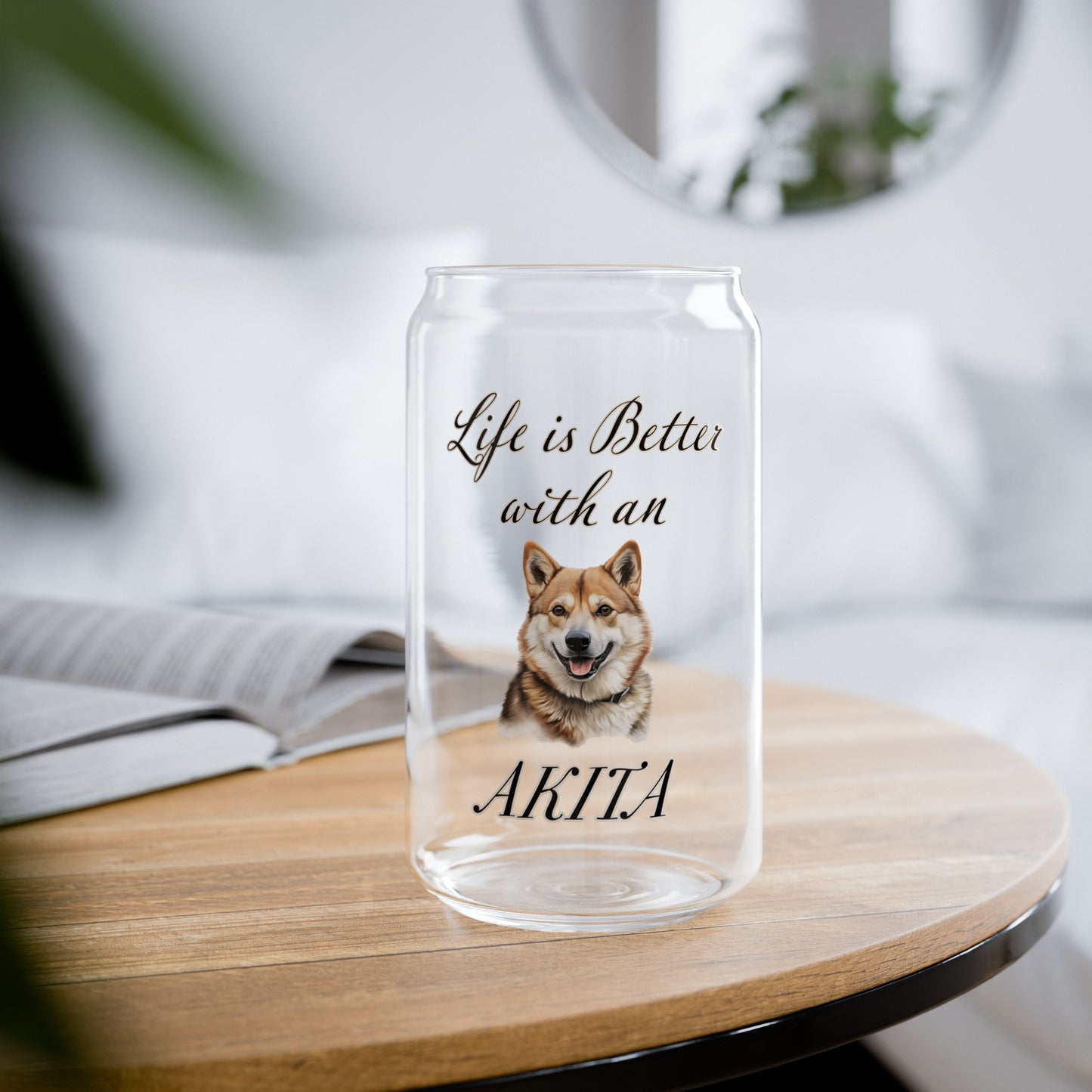 Akita Sipper Glass, 16oz