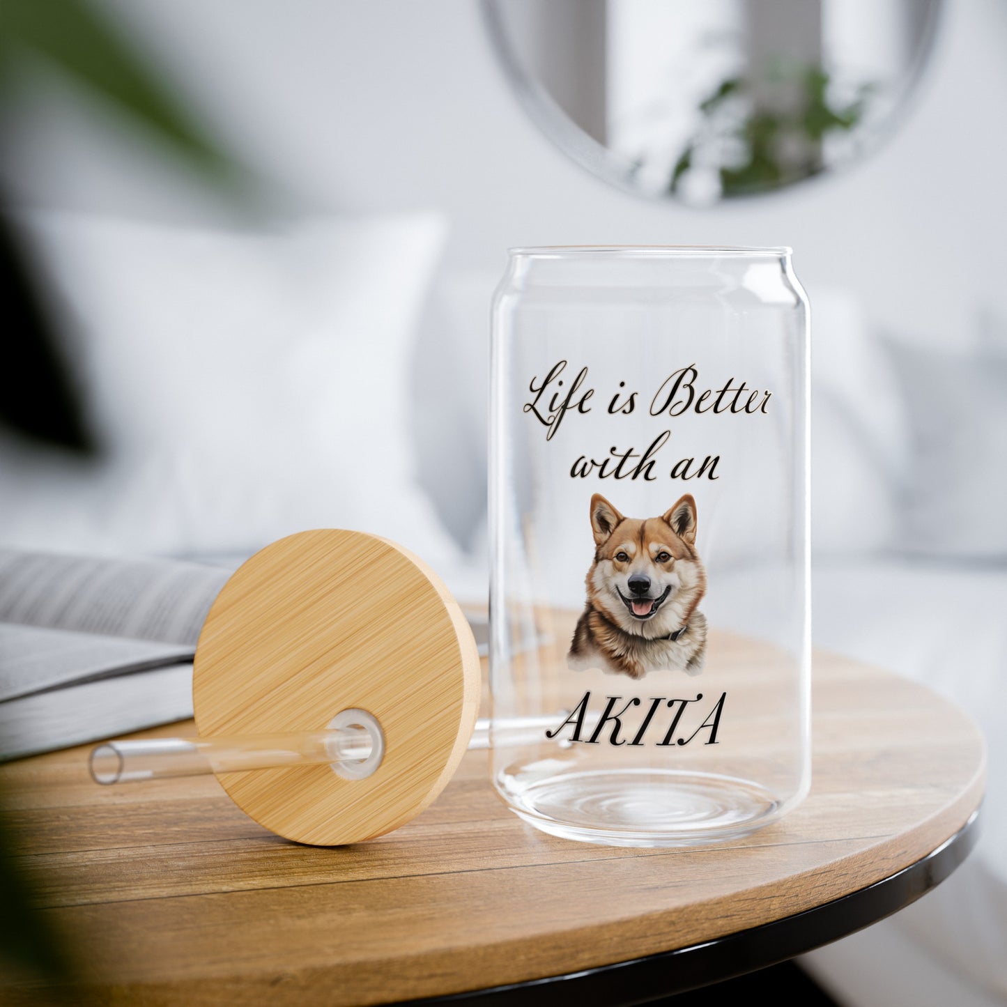 Akita Sipper Glass, 16oz