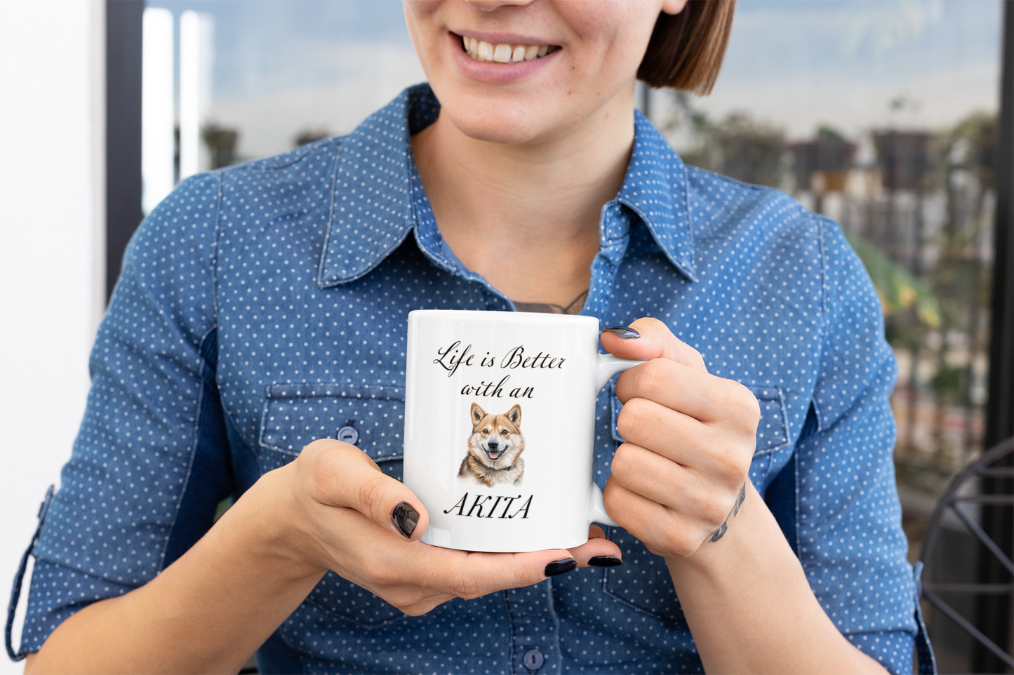 Akita Mug - 11 oz