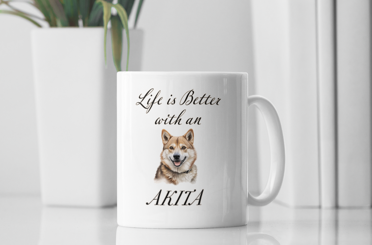 Akita Mug - 11 oz