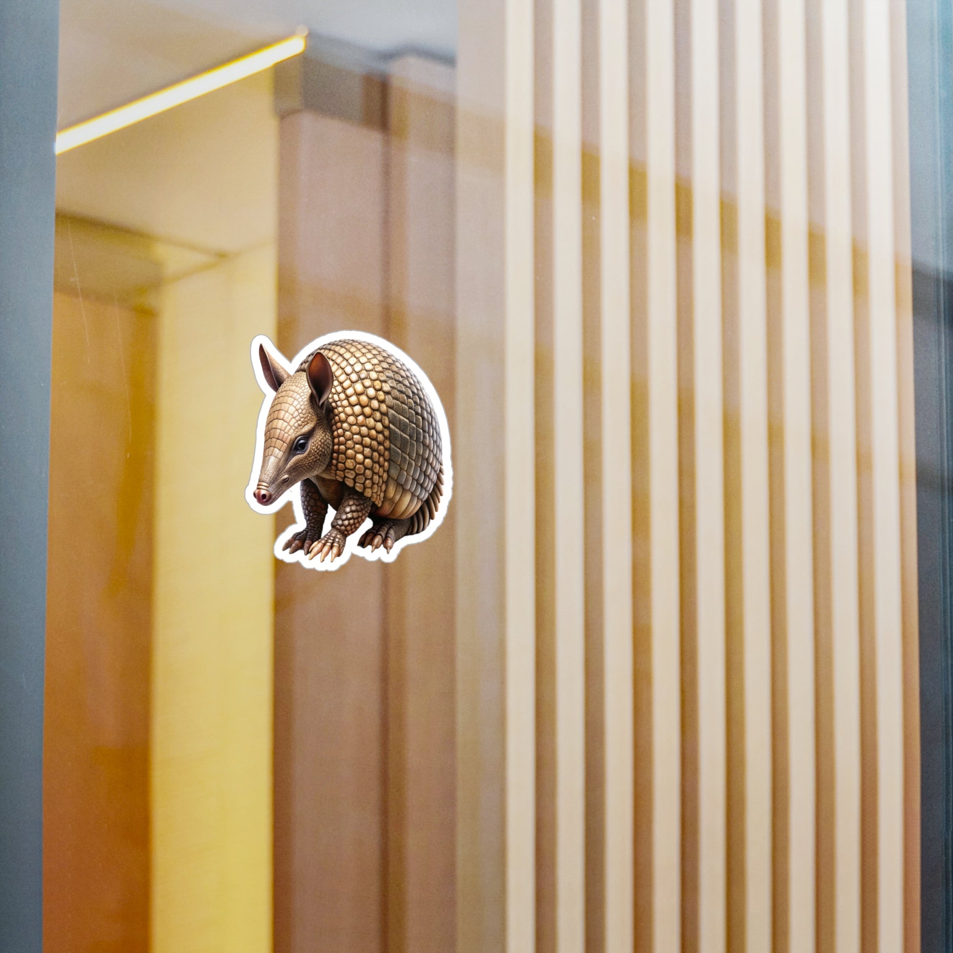 armadillo decal