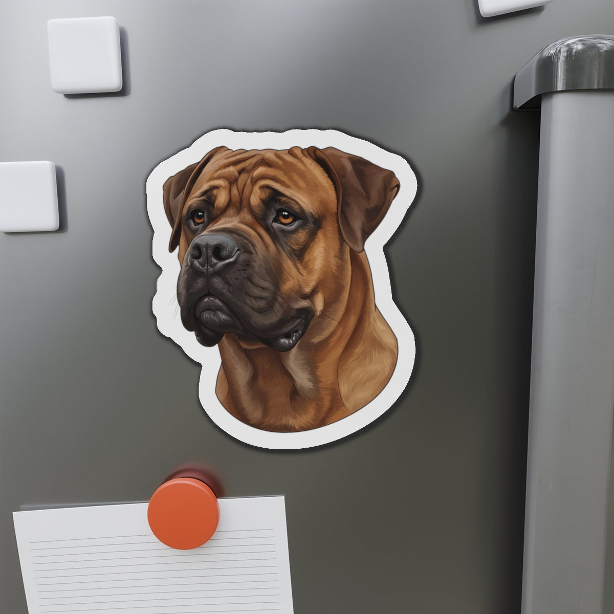 Bullmastiff fridge magnet