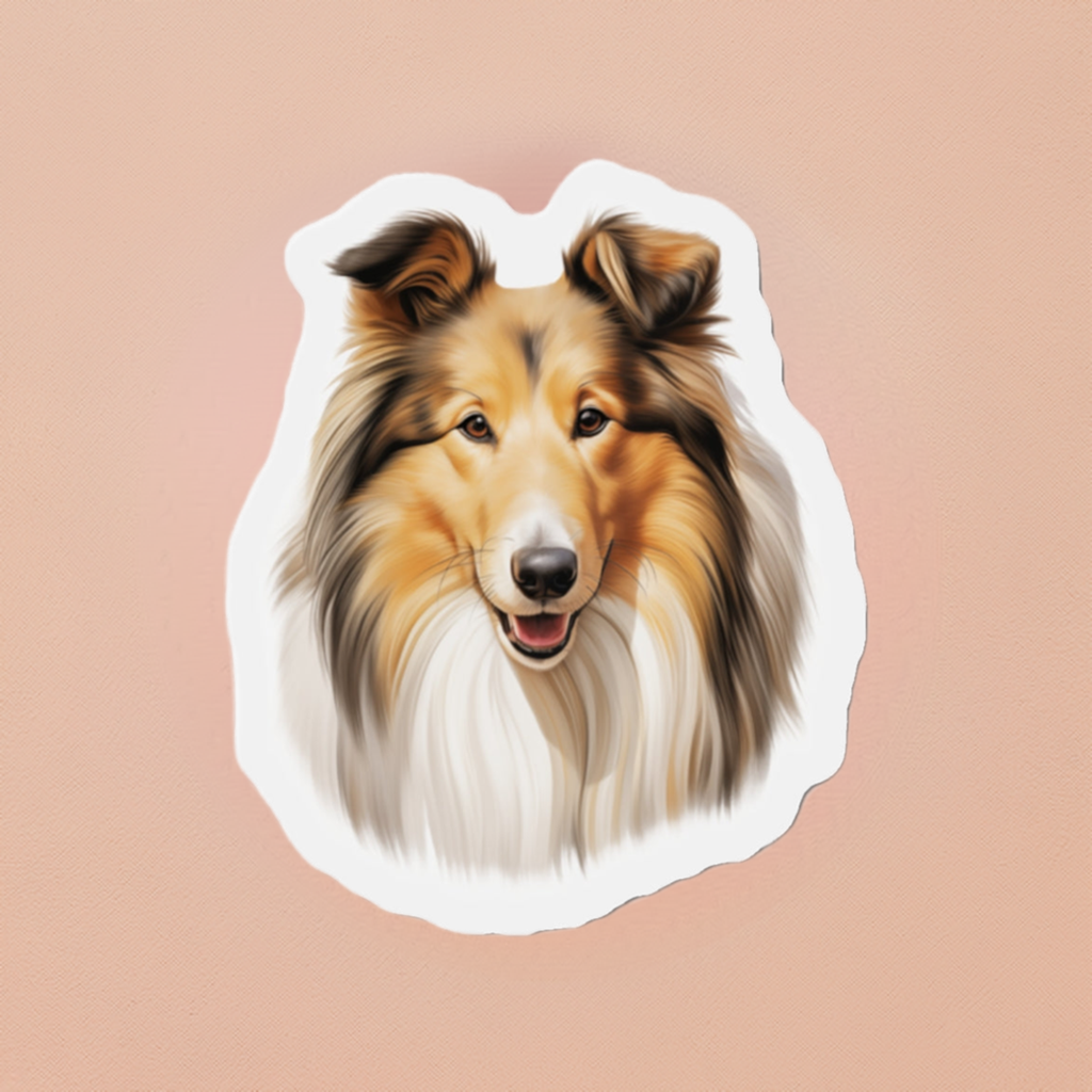 Rough Collie Magnet