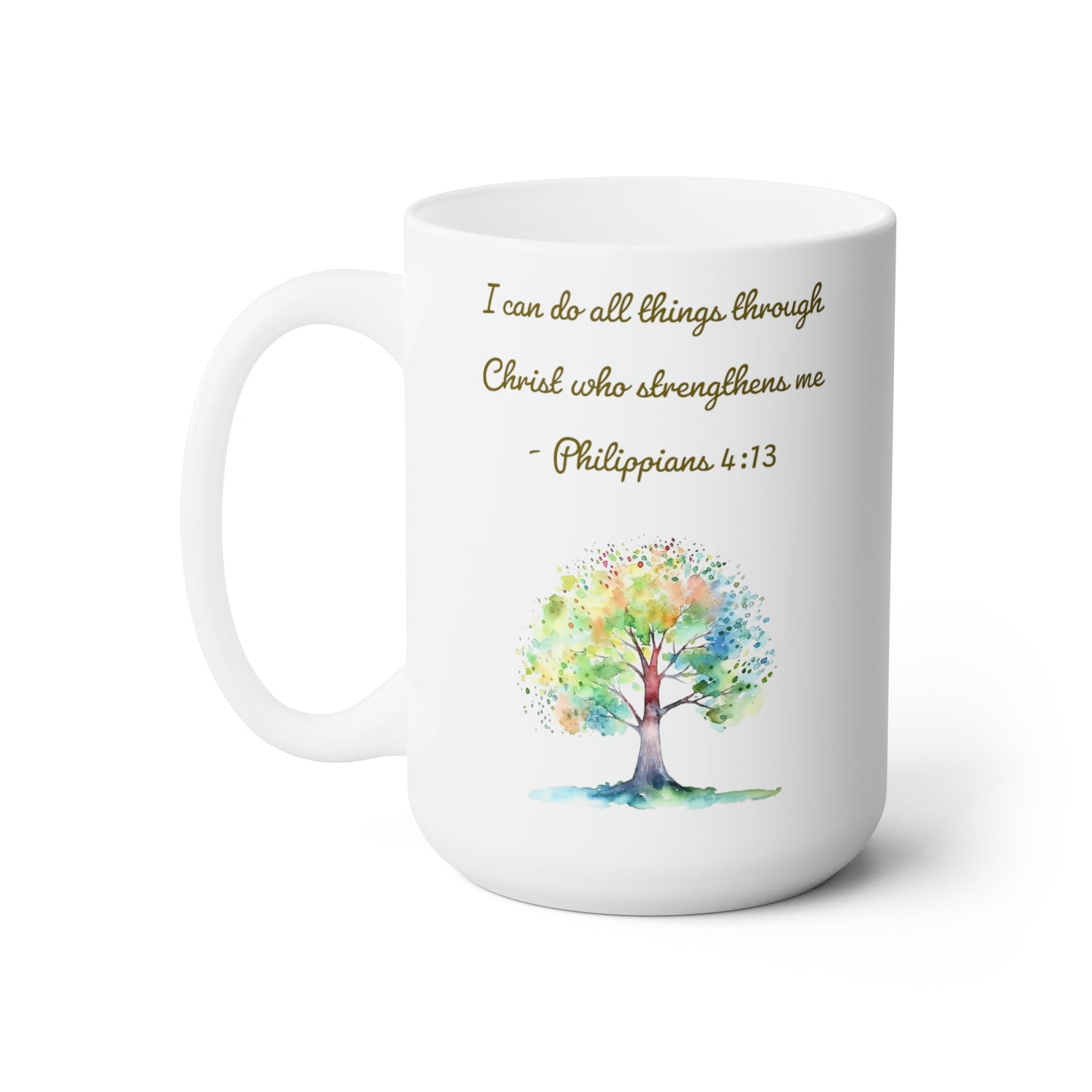 Philippians 4:13 Mug 15oz