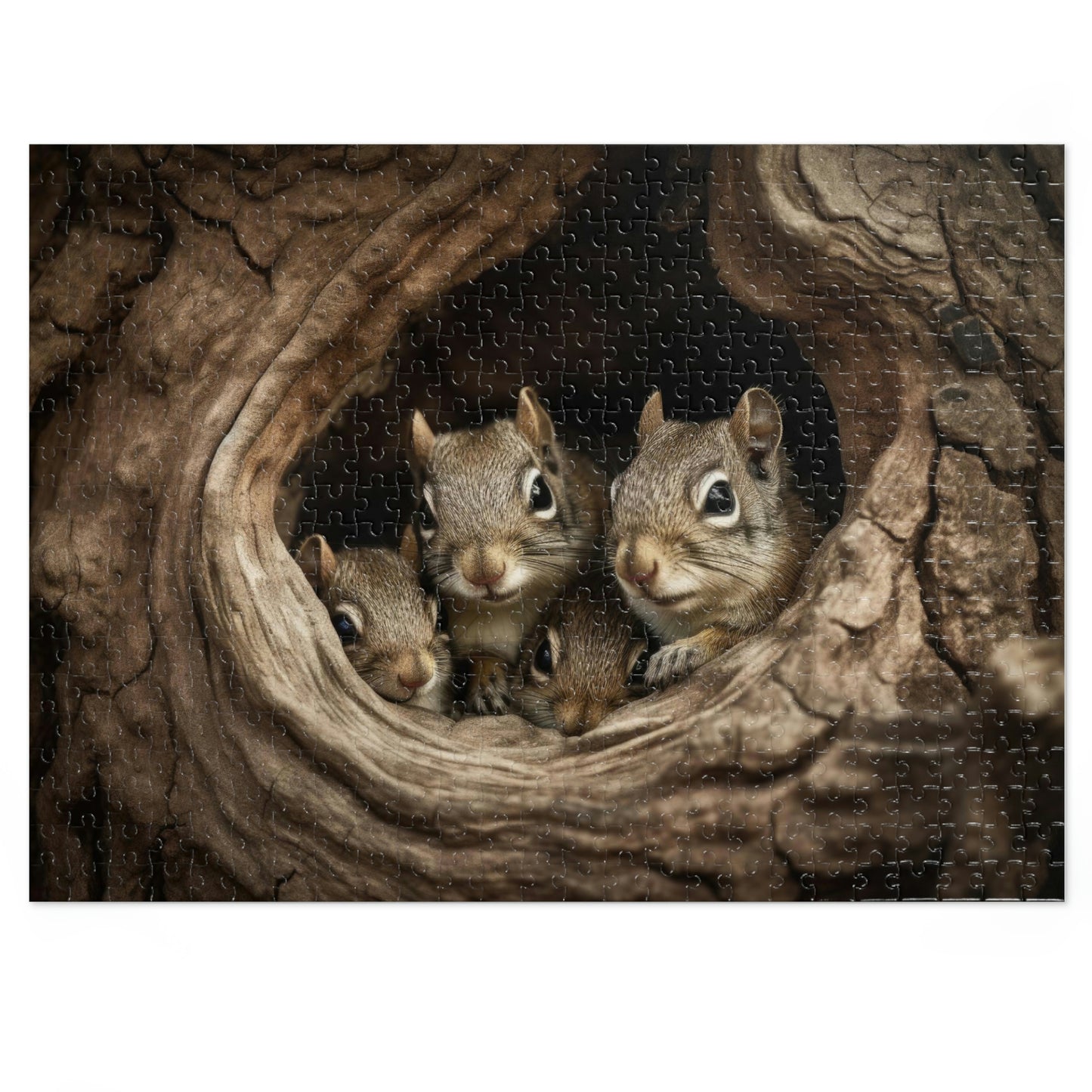Squirrel's Charming Family 2 (500, 1000 pc)