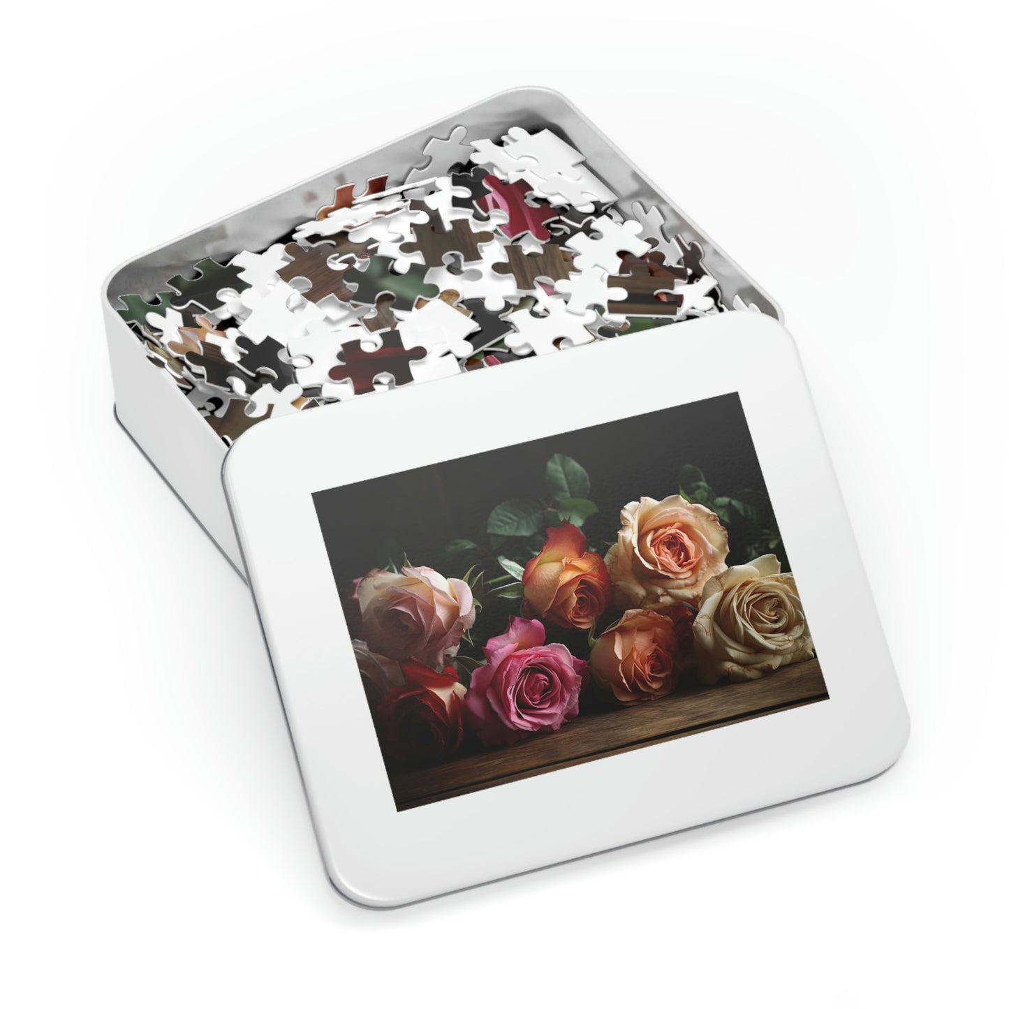 Timeless Roses 4 Puzzle:  (500, 1000 piece)