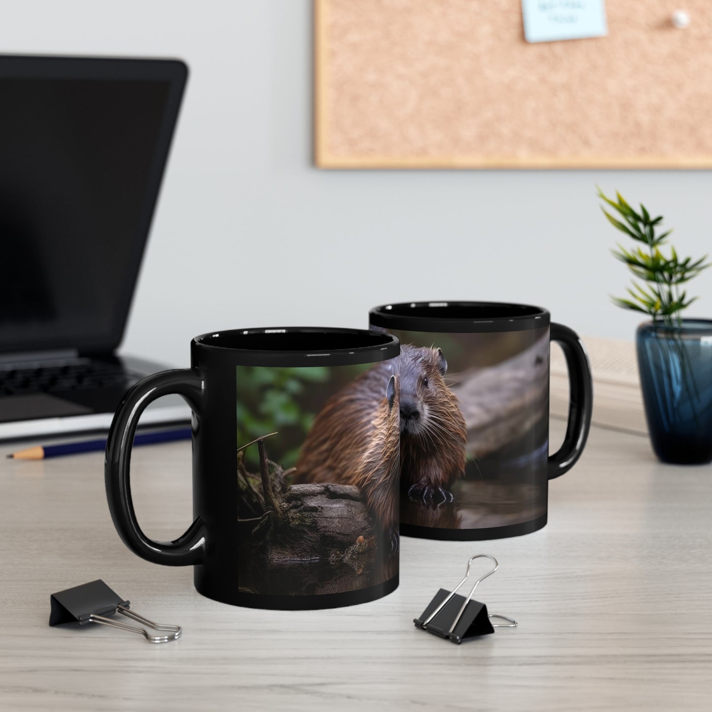 Beaver Mug - 11 oz Ceramic Mug