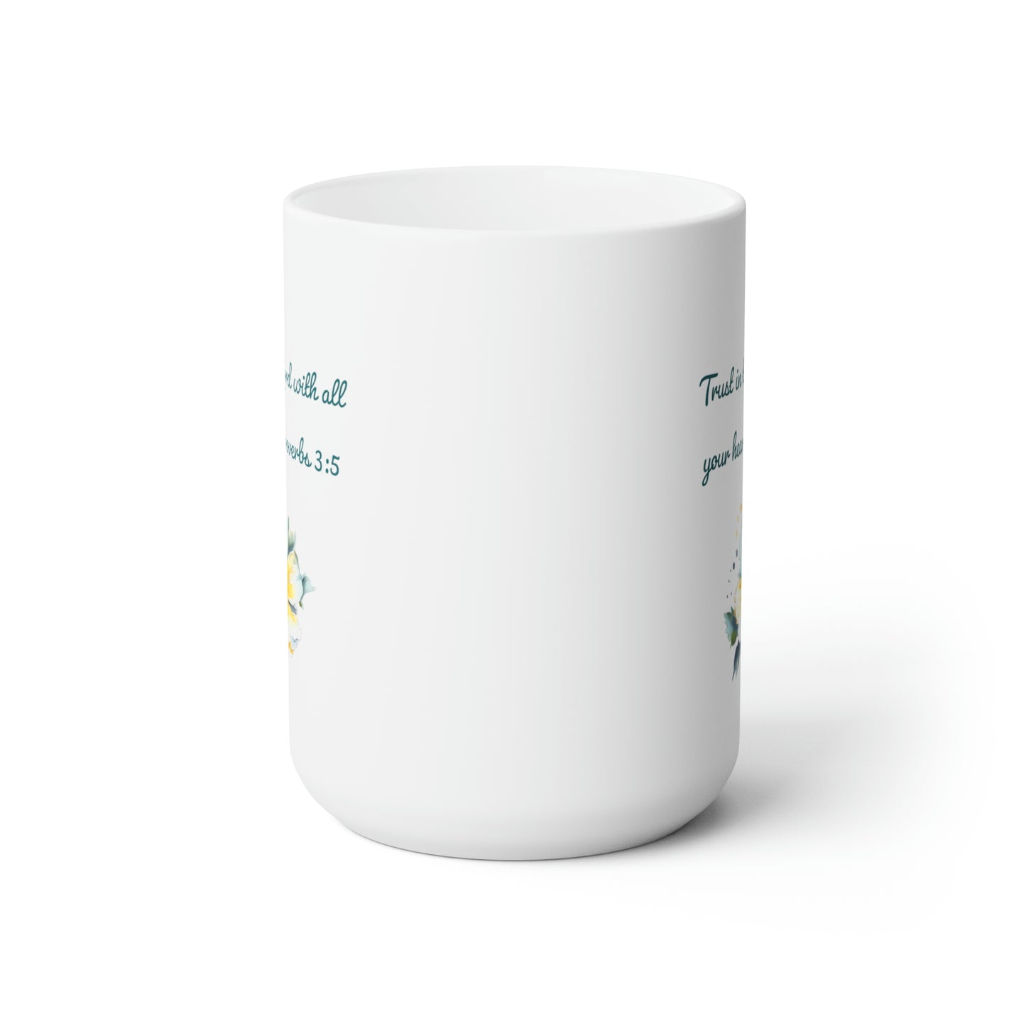 Trust in the Lord, Proverbs 3:5 Mug 15oz