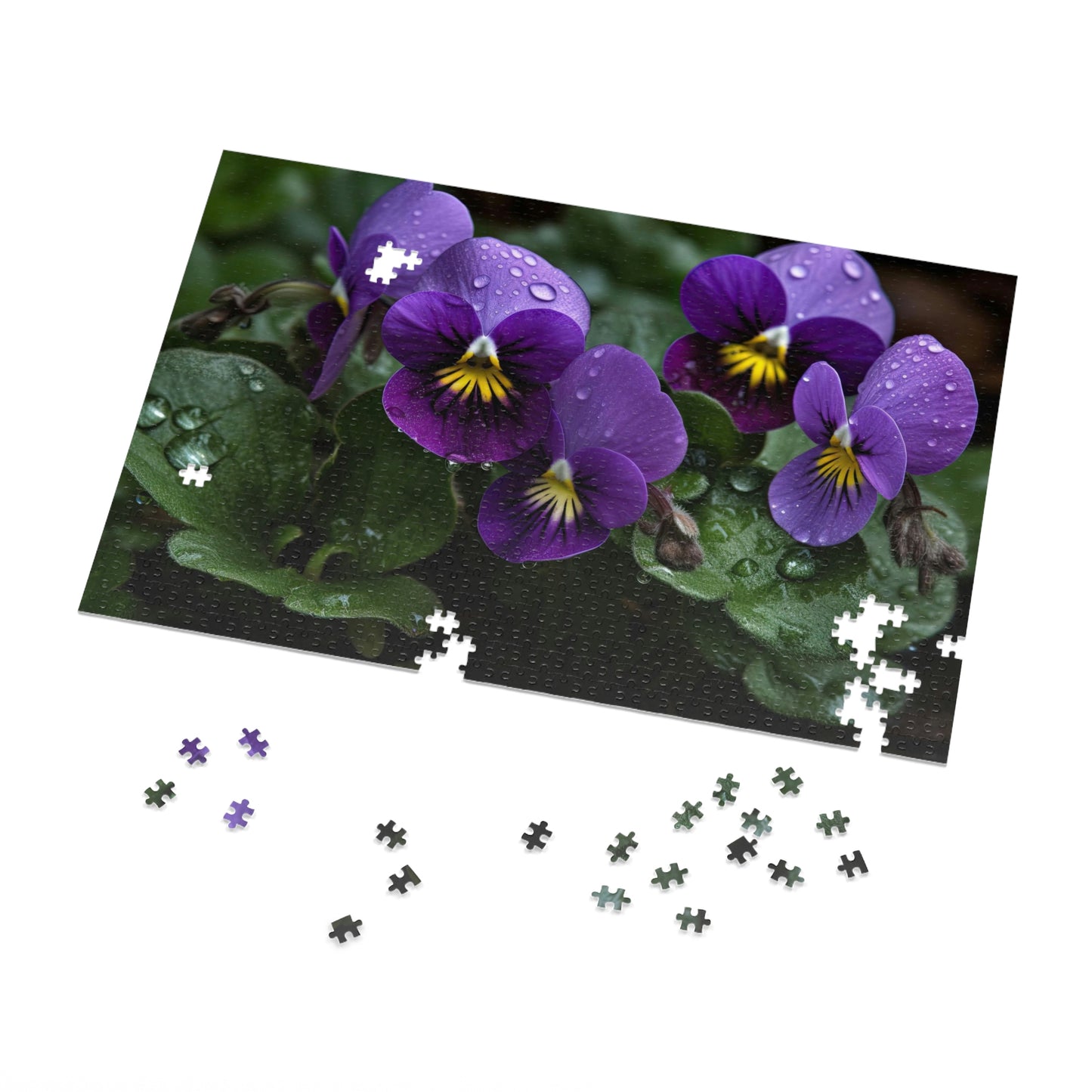 Enchanting Violets 2 Puzzle: (500, 1000 pc)