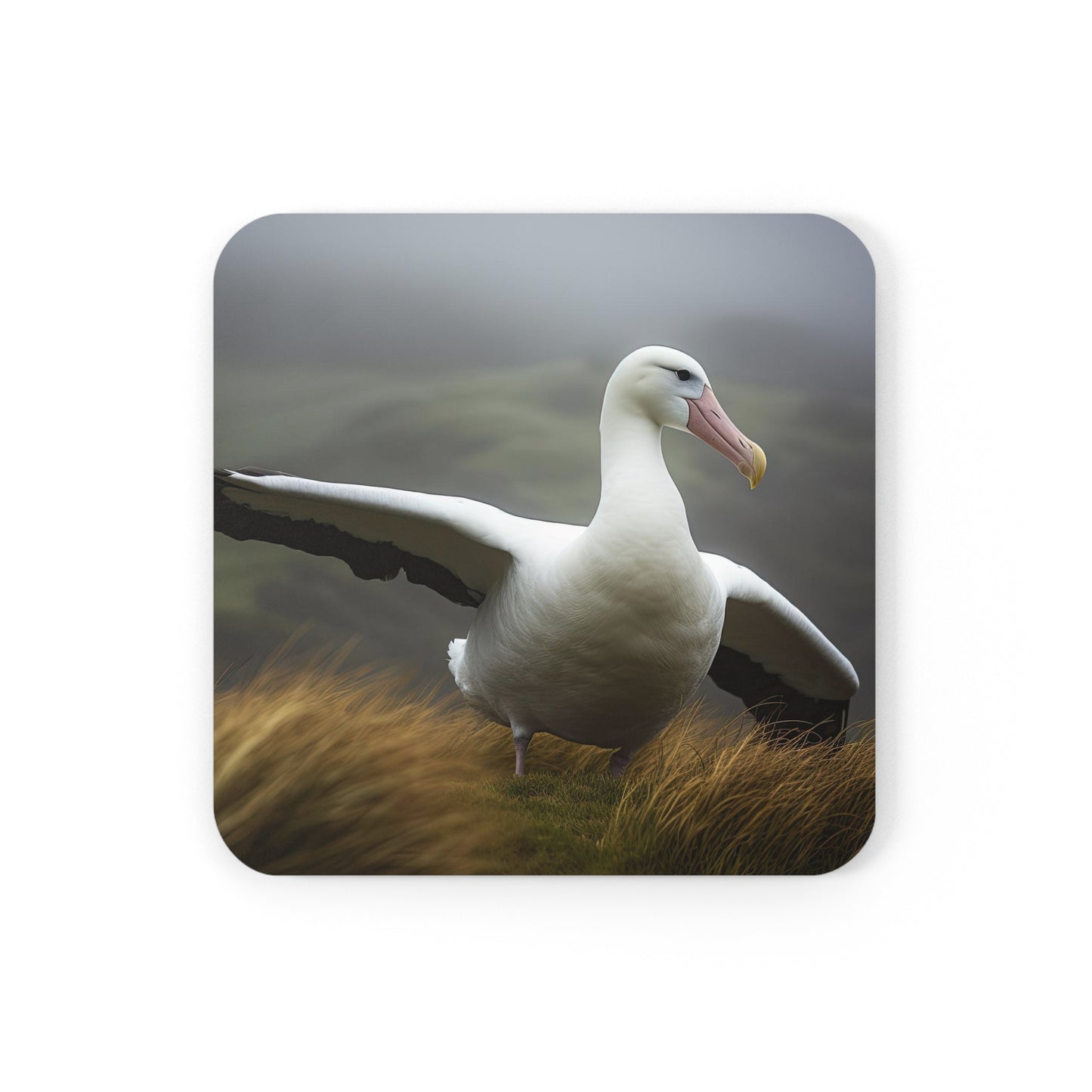 Albatross Coaster - Cork Back