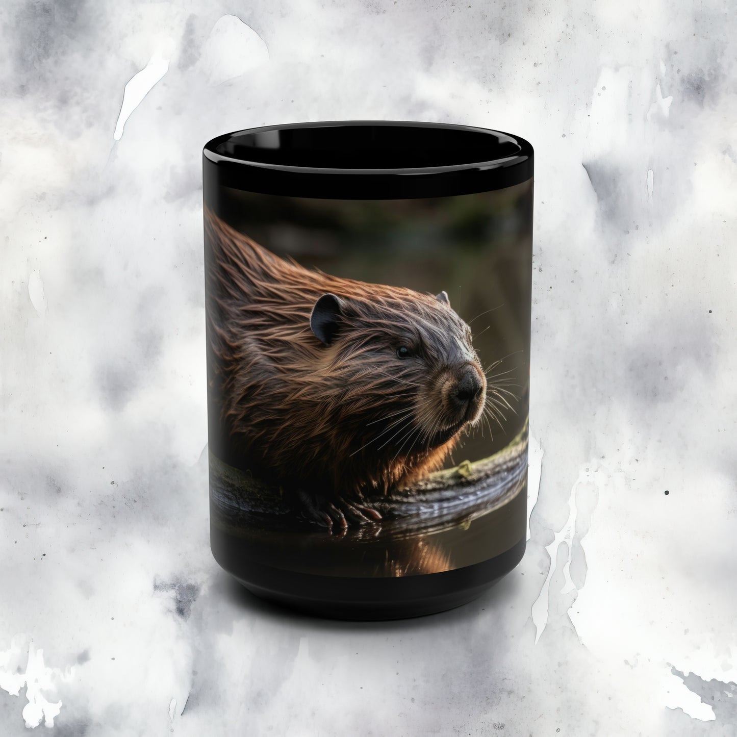 Beaver Mug - 15 oz Ceramic Mug