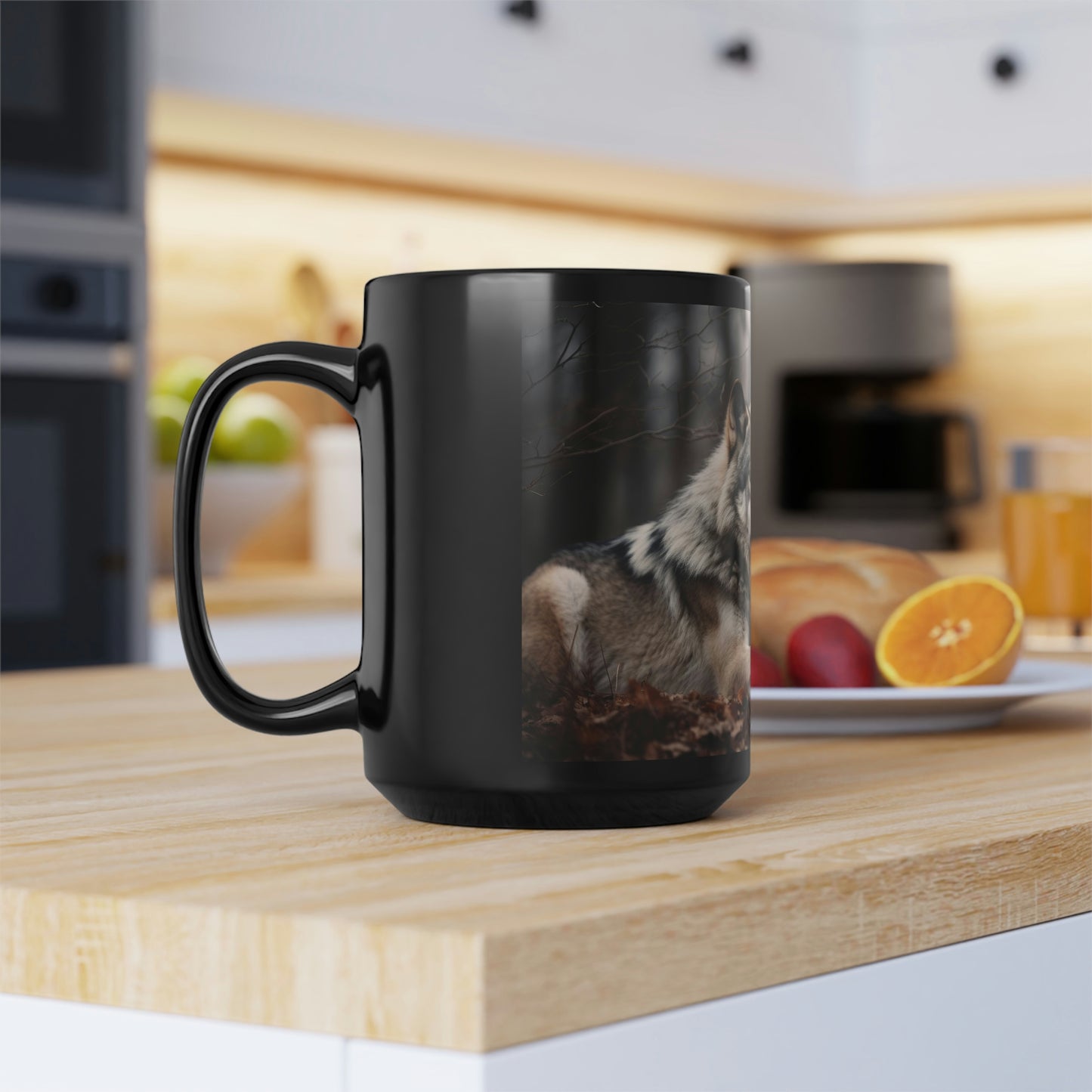 Wolf Mug - 15oz Ceramic