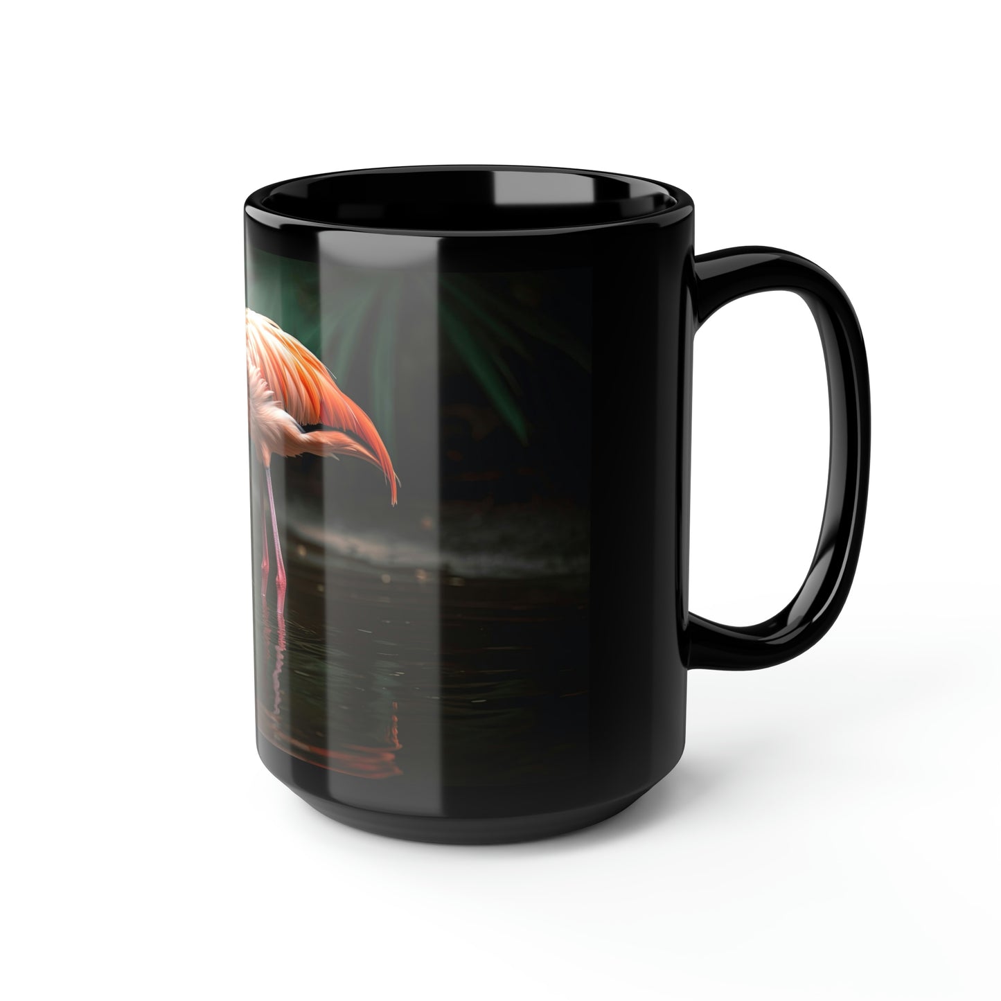 Flamingo Mug - 15 oz Ceramic Mug