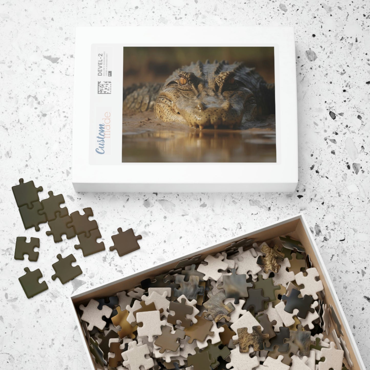 Crocodile Puzzle (500, 1014-piece)