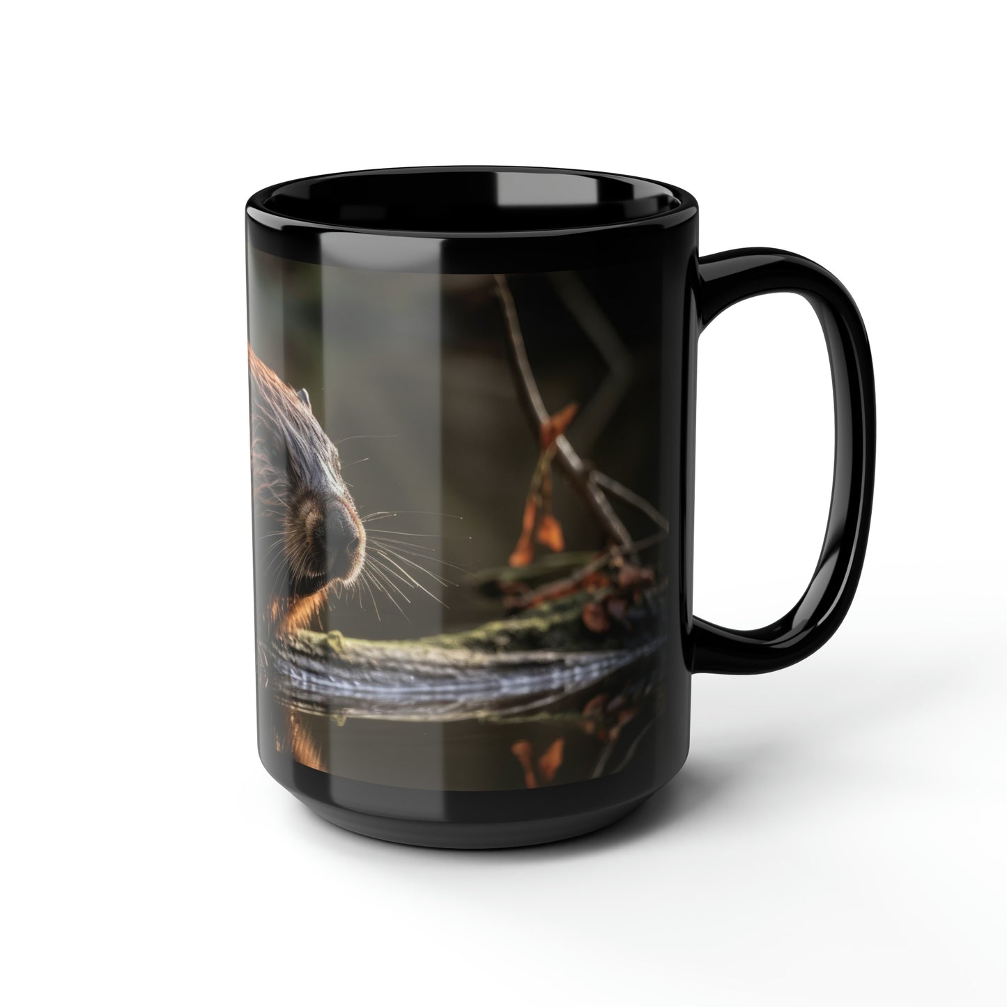 Beaver Mug - 15 oz Ceramic Mug