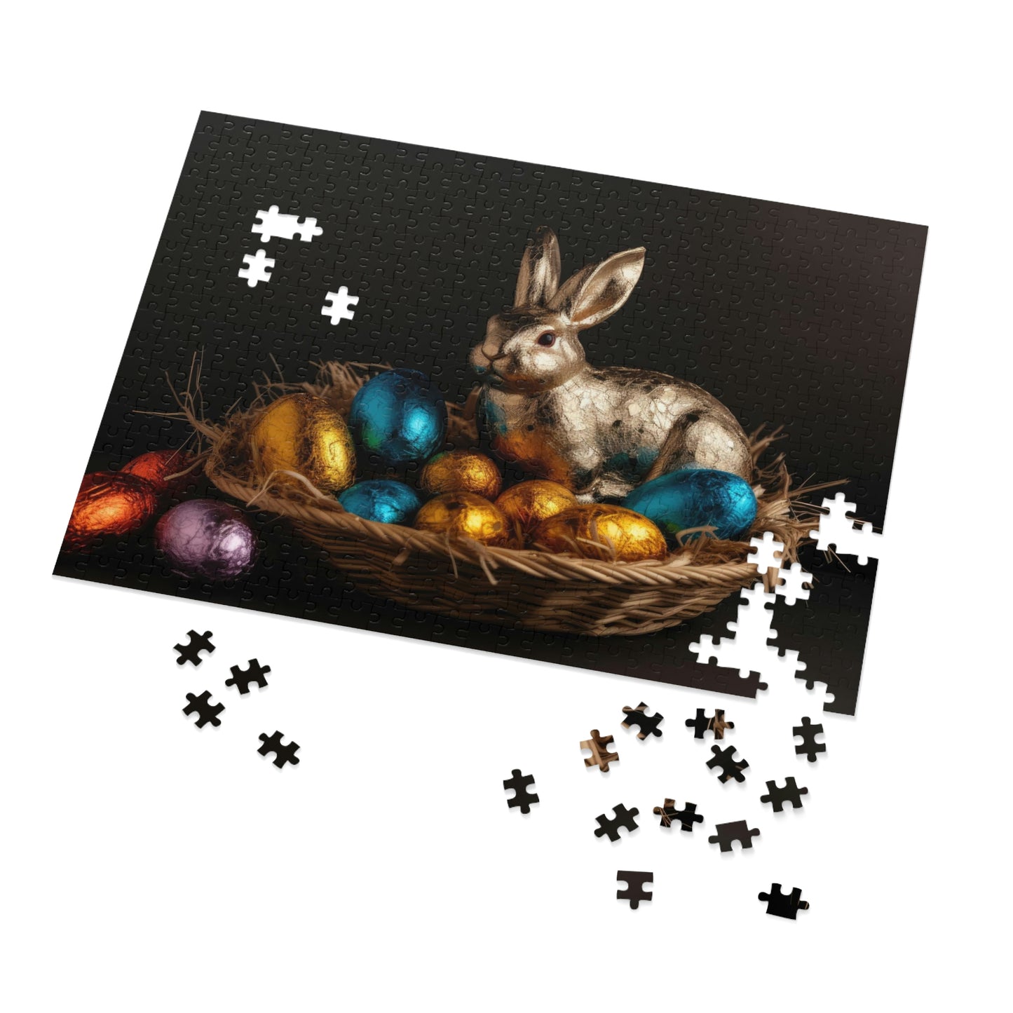 Whimsical Easter Bunny Puzzle 5 (500, 1000 pc)