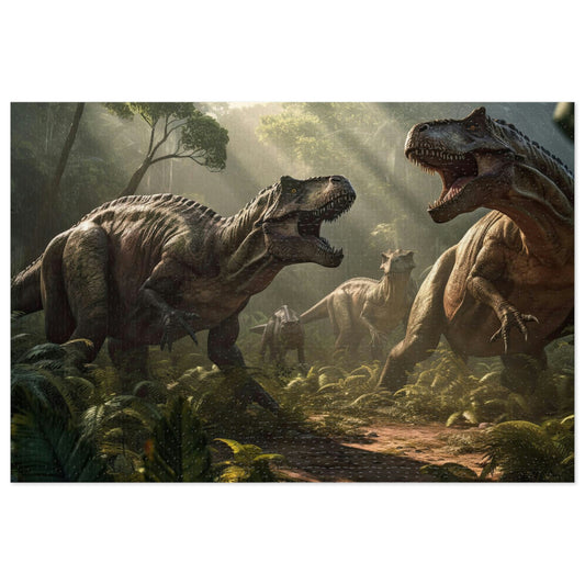 Dinosaur's Prehistoric Kingdom 1 (500, 1000 piece)
