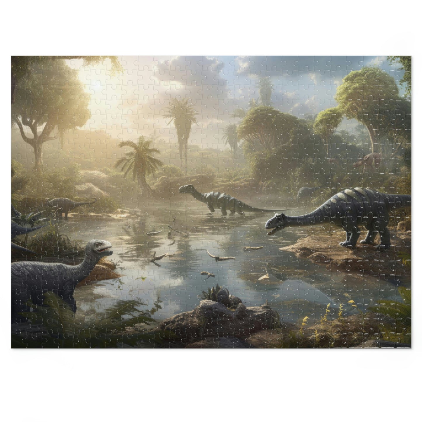 Dinosaur's Cretaceous Oasis 3 (500, 1000 pc)