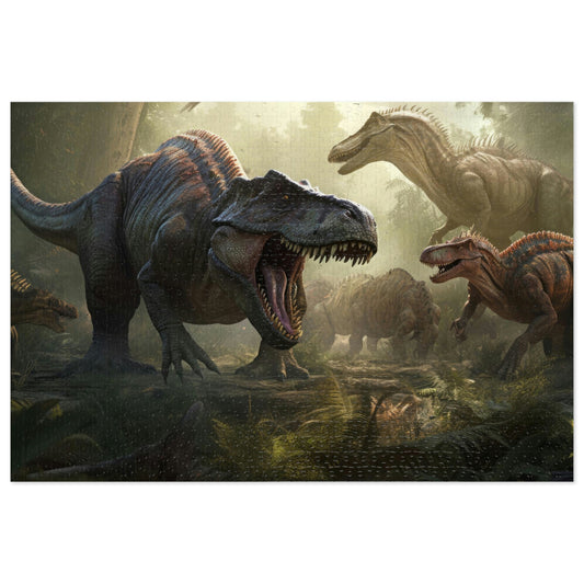 Dinosaur's Prehistoric Kingdom 2 (500, 1000 piece)