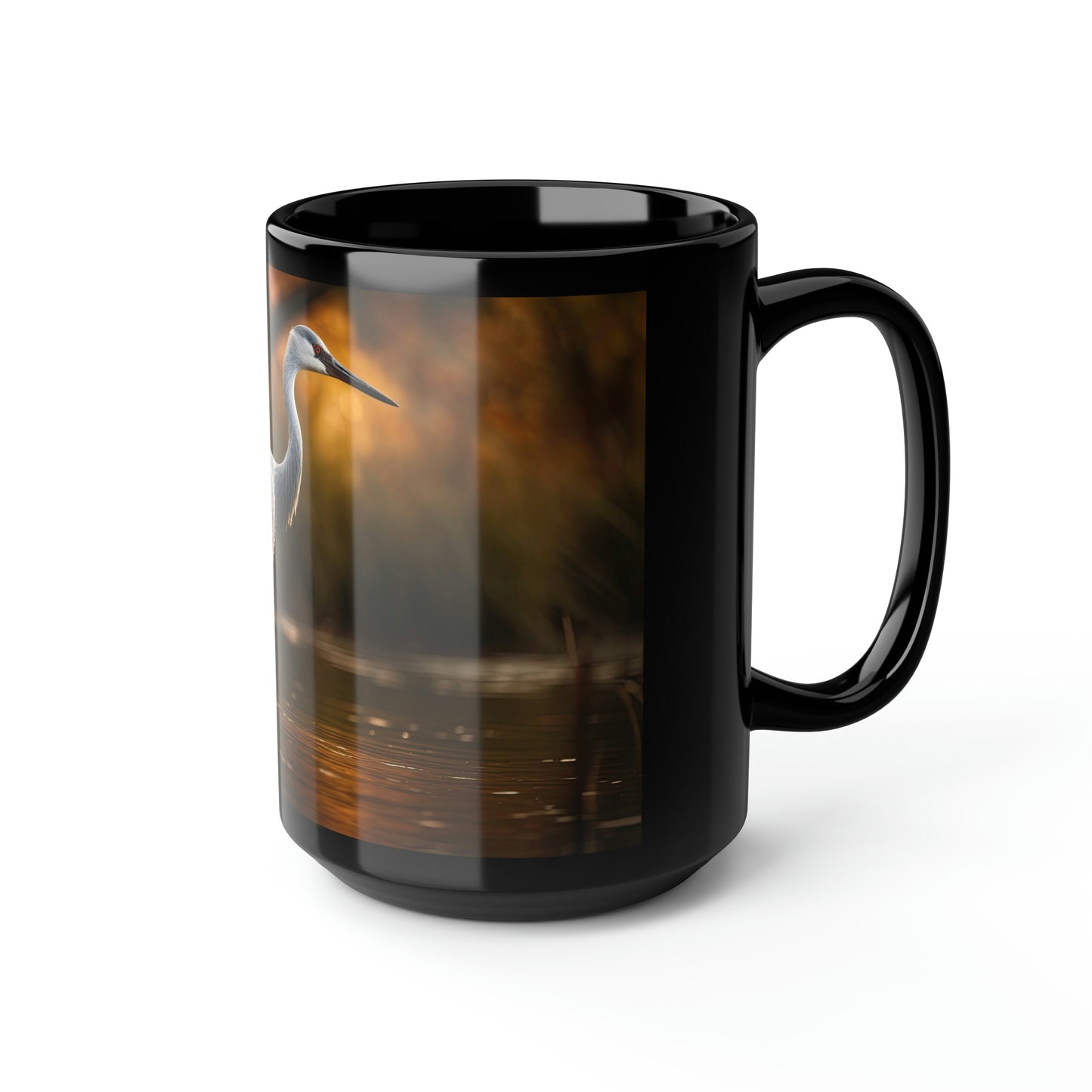 Crane Mug - 15 oz Ceramic Mug