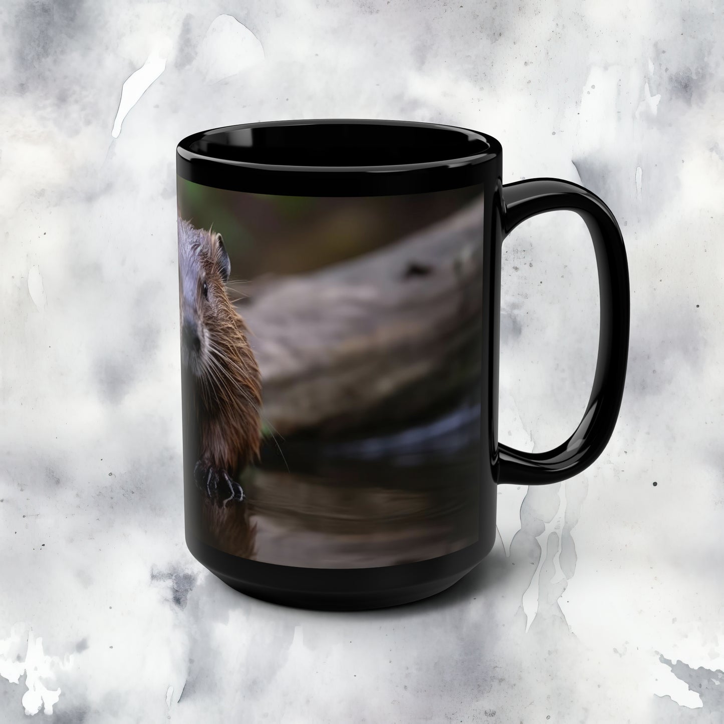 Beaver Mug - 15 oz Ceramic Mug