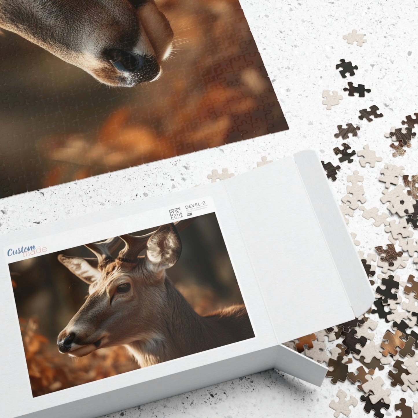 Deer Puzzle (500, 1014-piece)