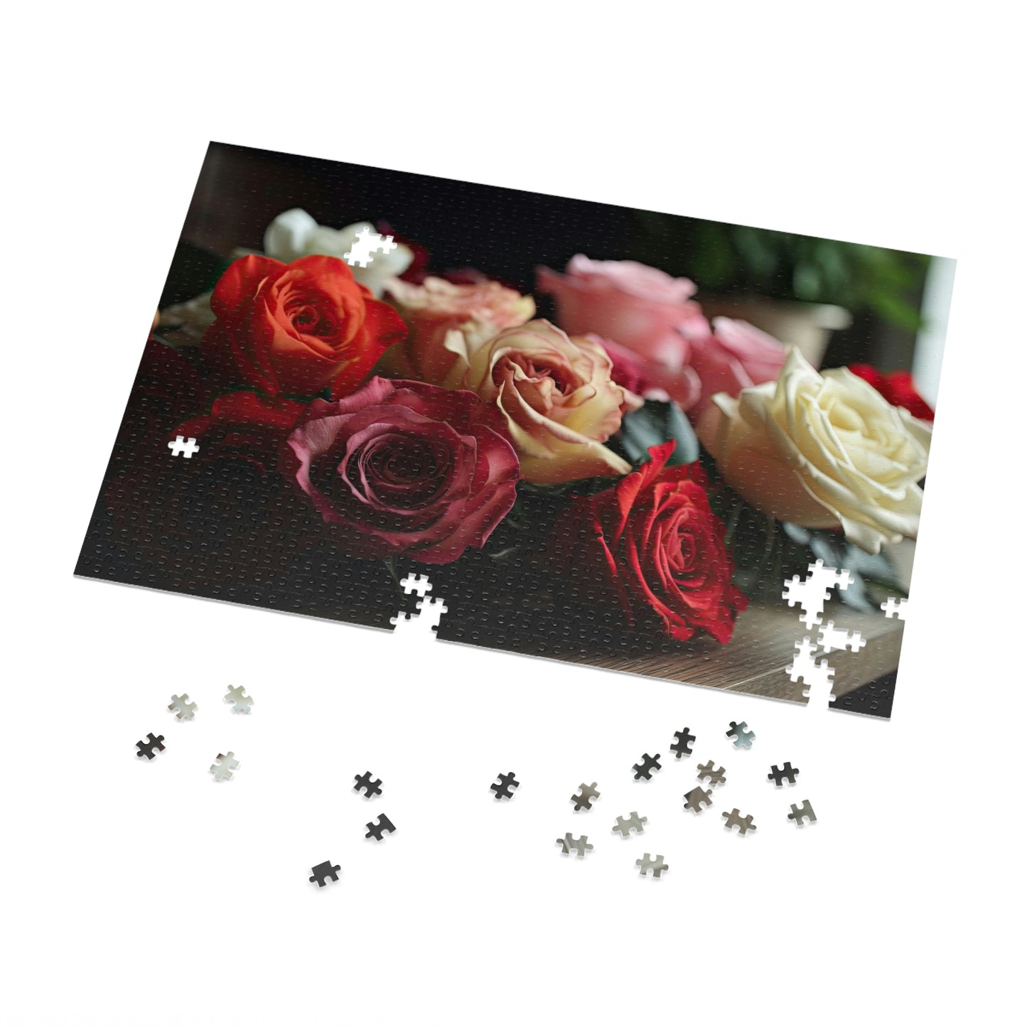 Timeless Roses 1 Puzzle (500, 1000 piece)