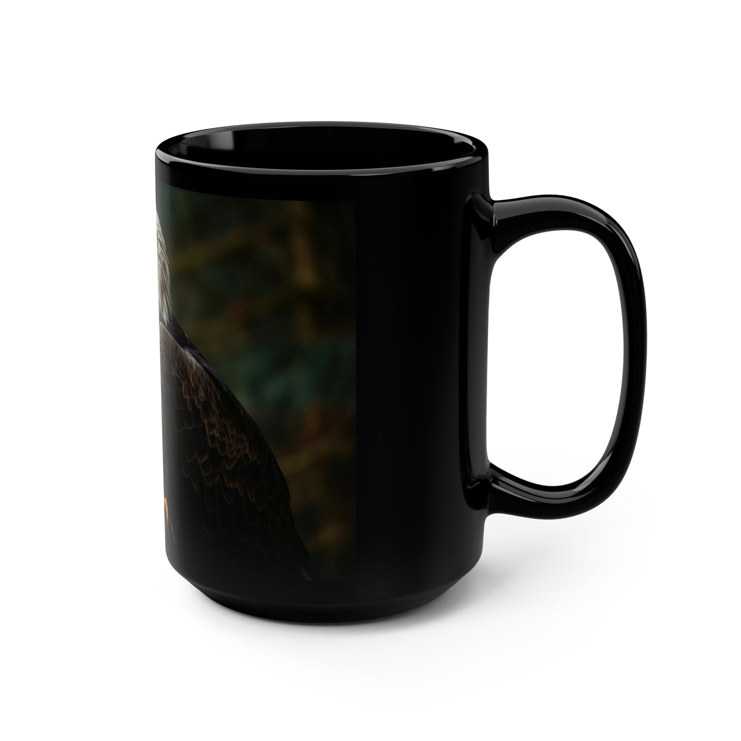 American Eagle mug side view