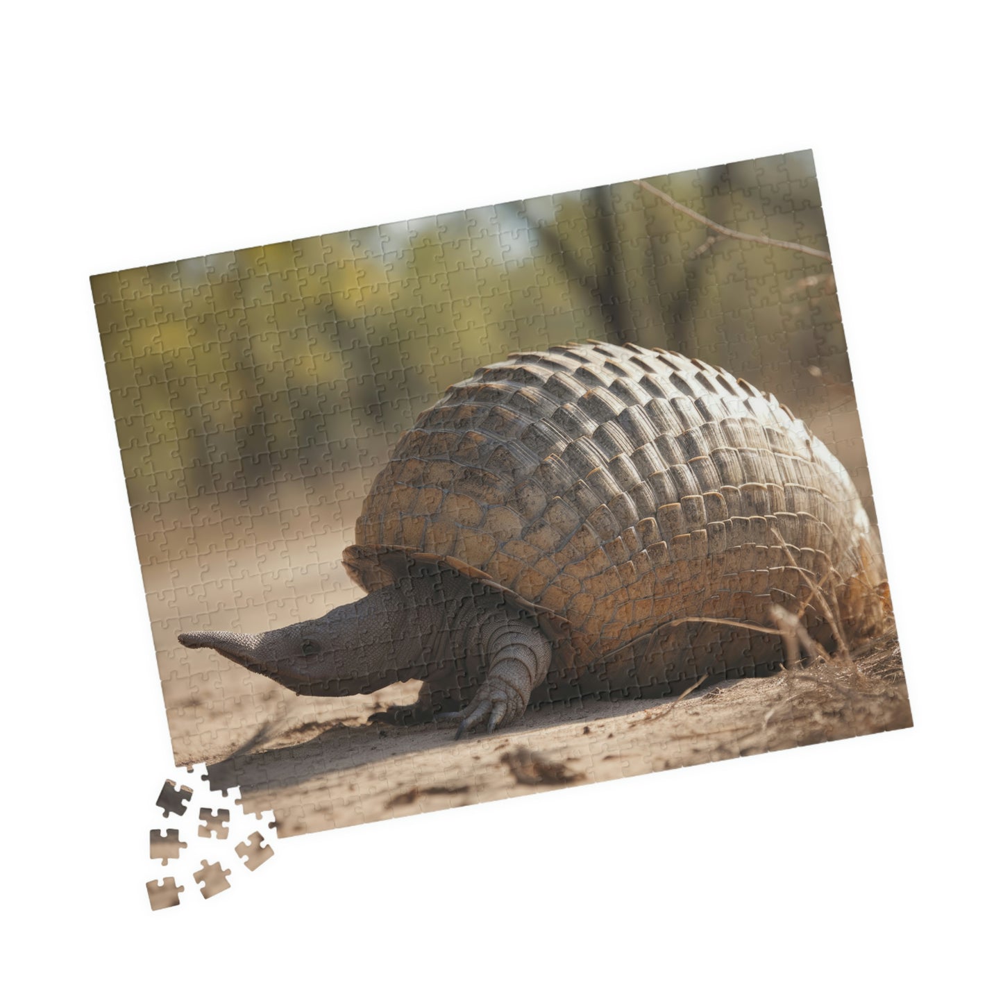 armadillo puzzle pieces