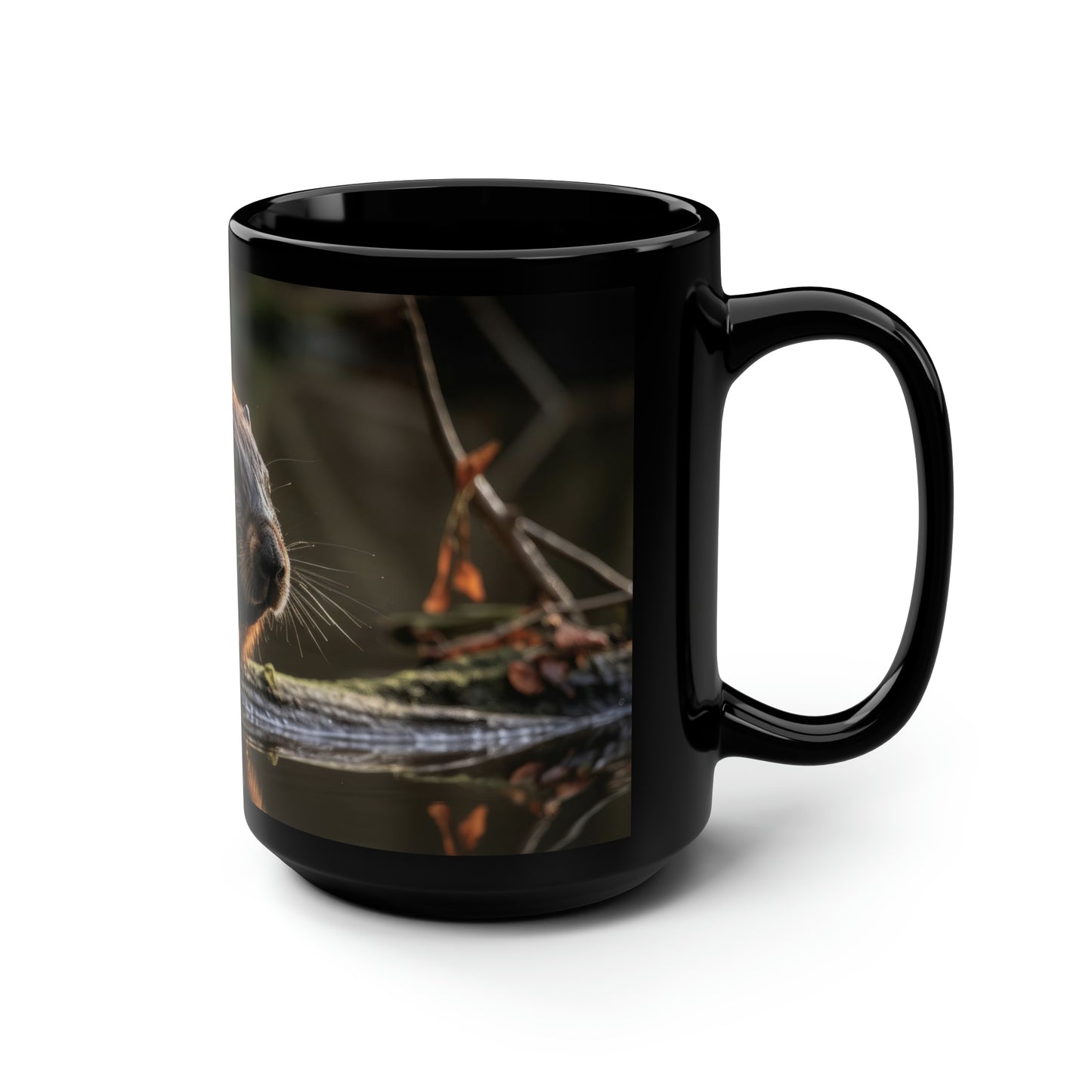Beaver Mug - 15 oz Ceramic Mug
