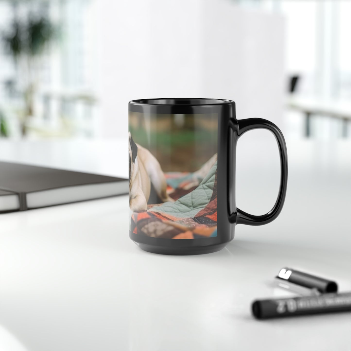 Pug Mug - 15oz Ceramic