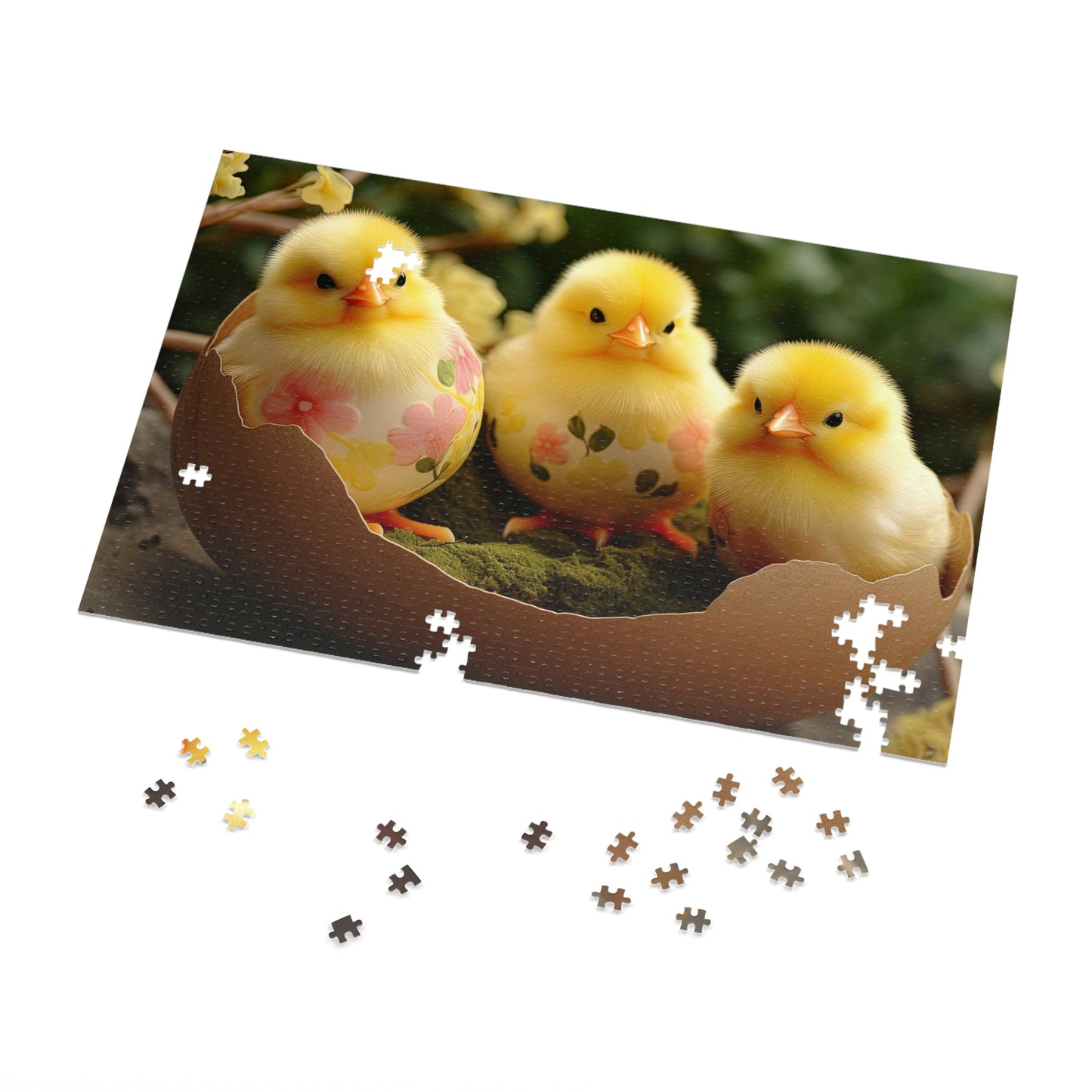 Easter Chicks Puzzle 1 (500, 1000 piece)