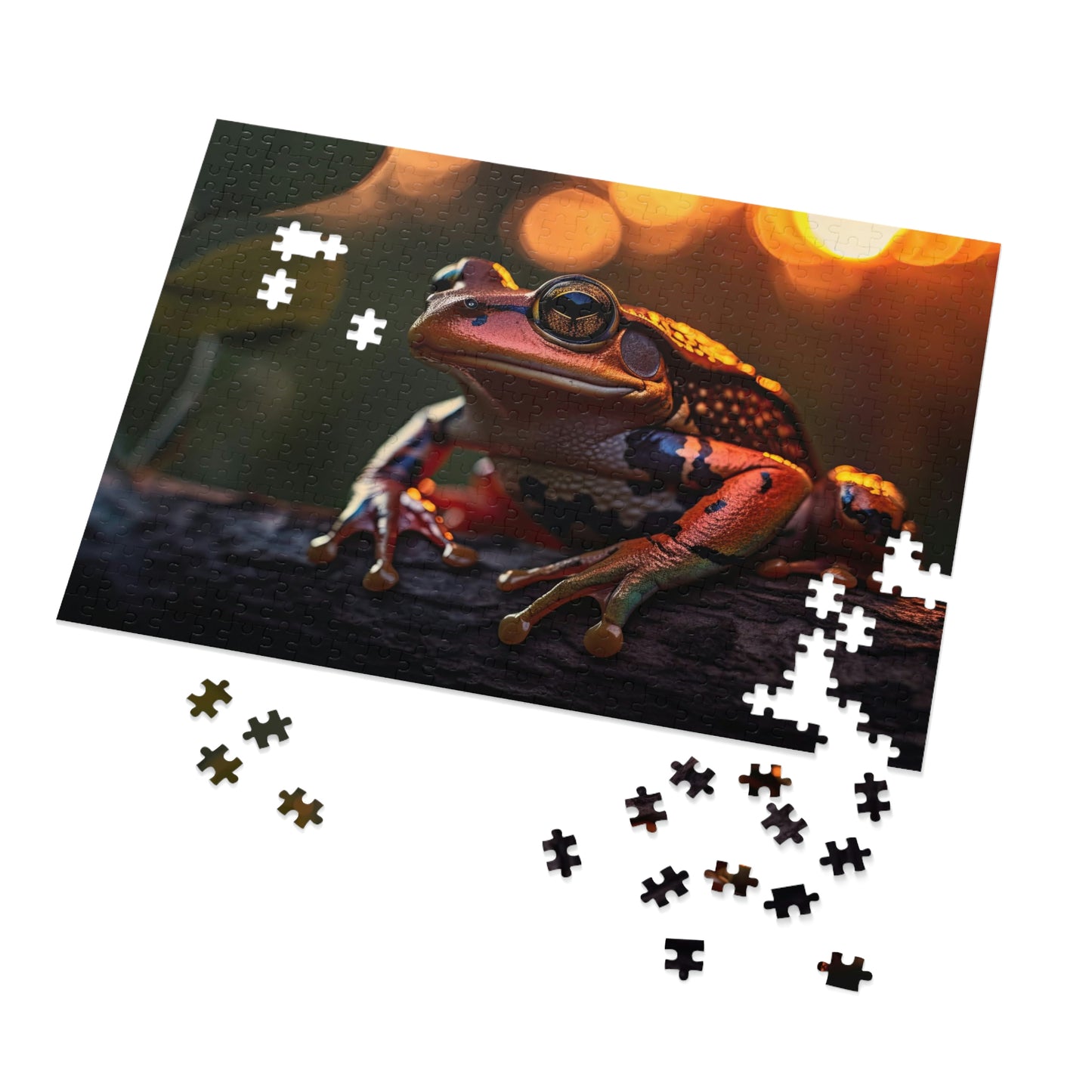 Frog's Serenade at Dusk 1 (500, 1000 piece)