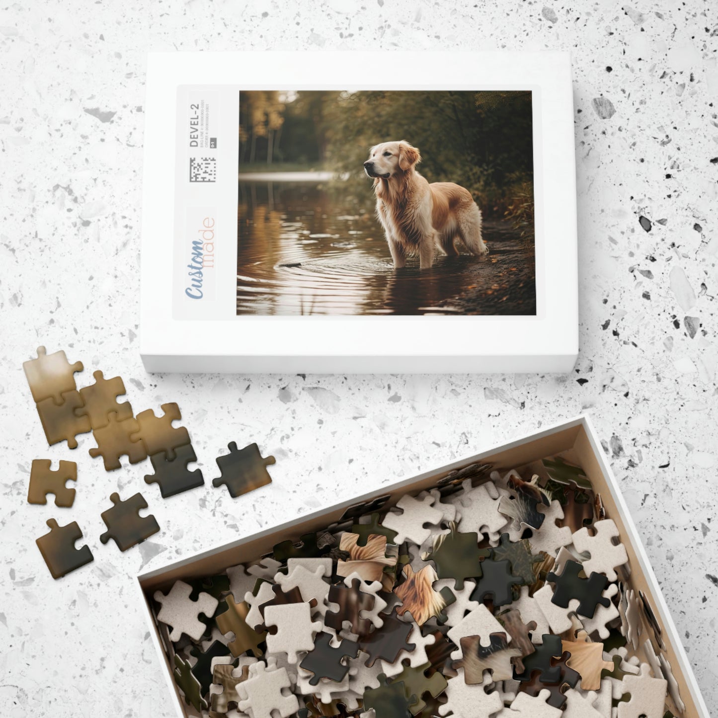 Golden Retriever Puzzle (500, 1014-piece)