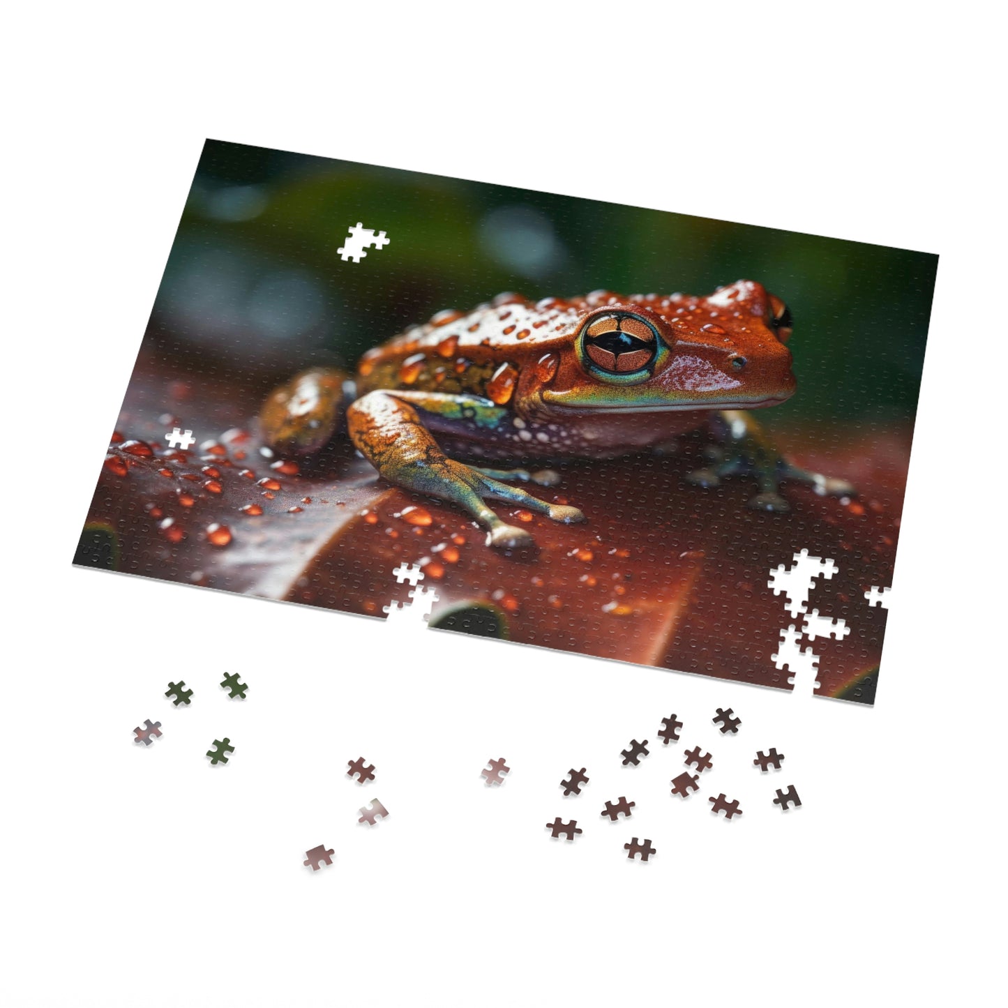 Whimsical Frog Oasis 1 (500, 1000 piece)