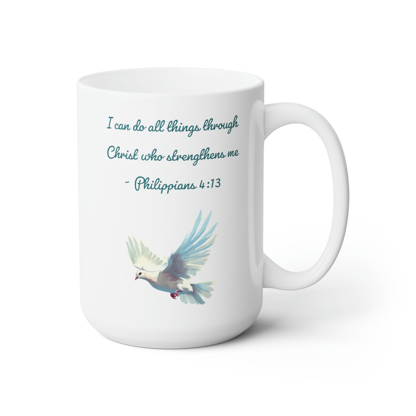 Philippians 4:13, Mug 15oz