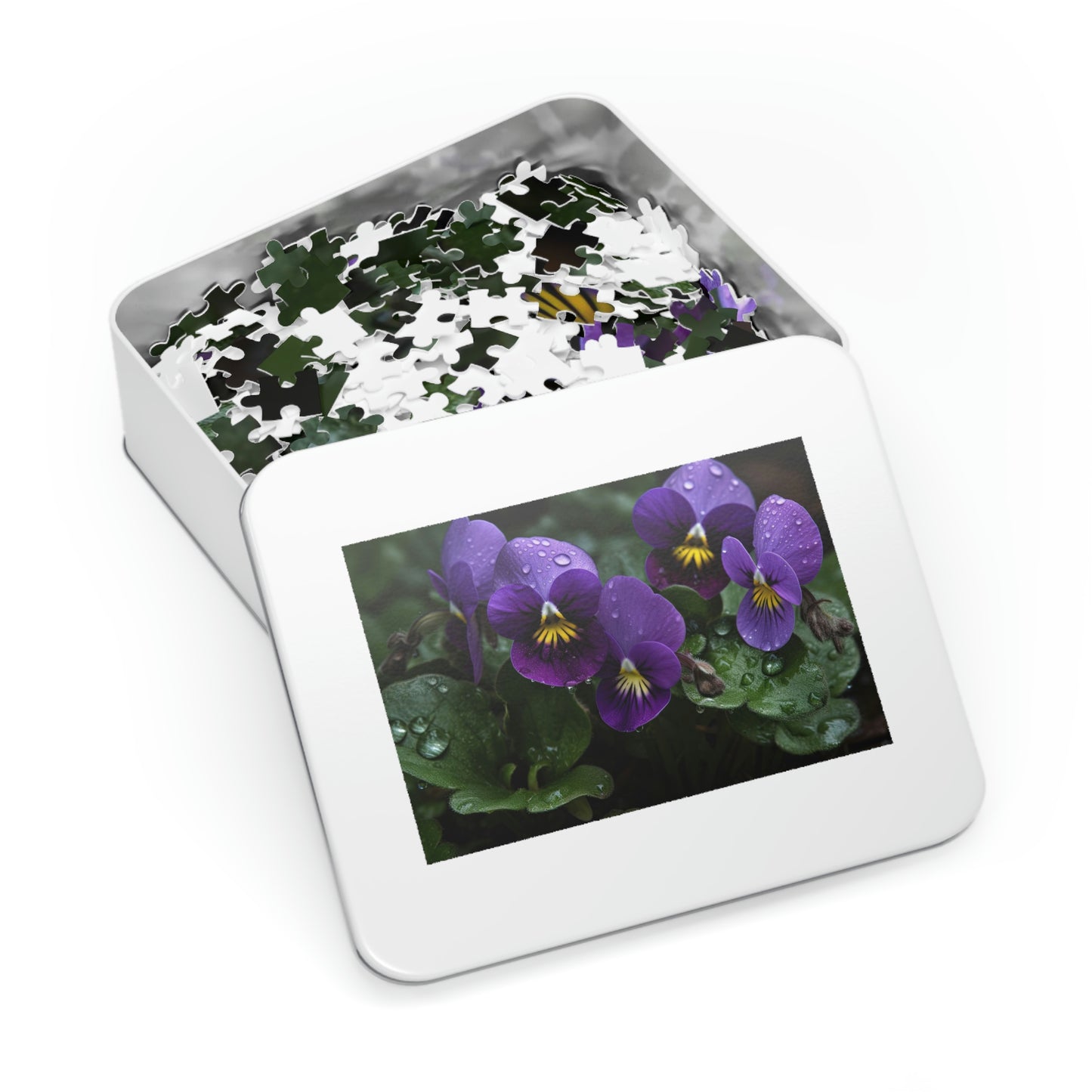 Enchanting Violets 2 Puzzle: (500, 1000 pc)