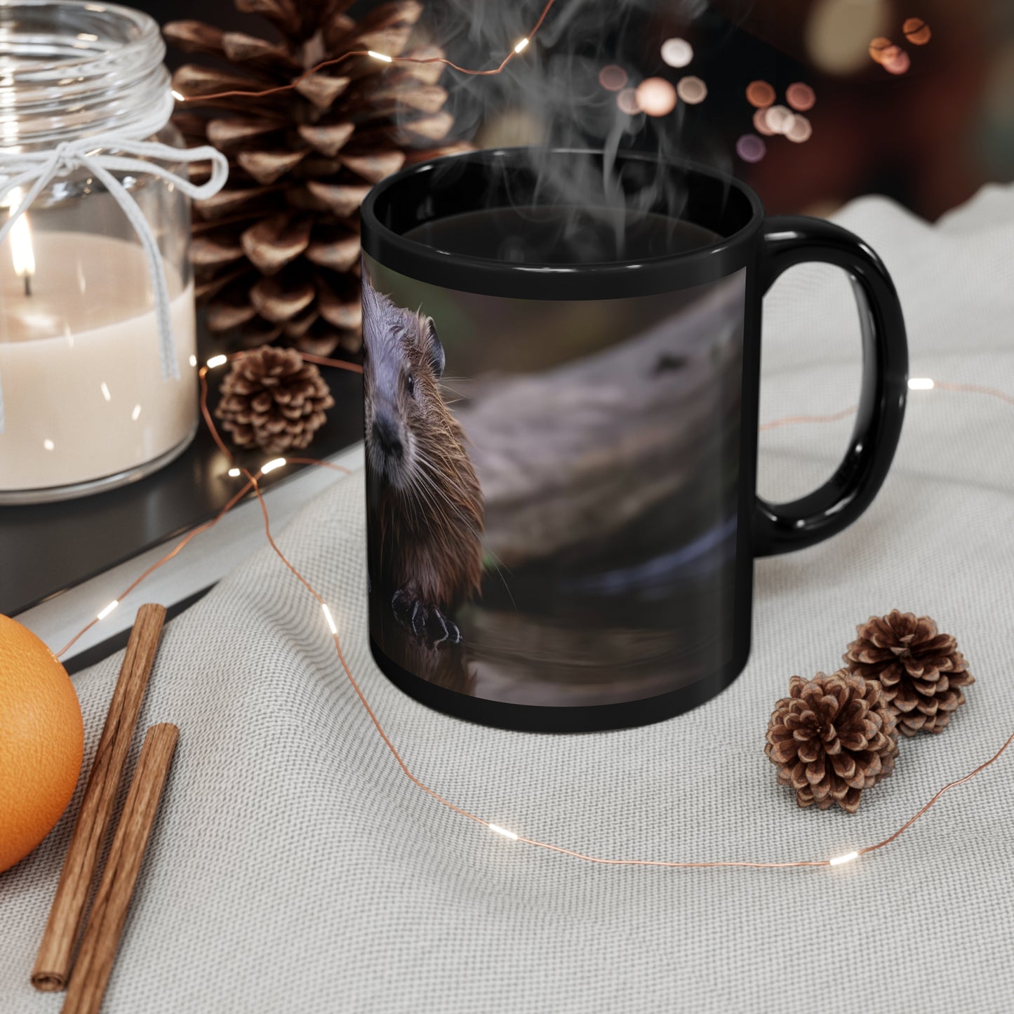 Beaver Mug - 11 oz Ceramic Mug