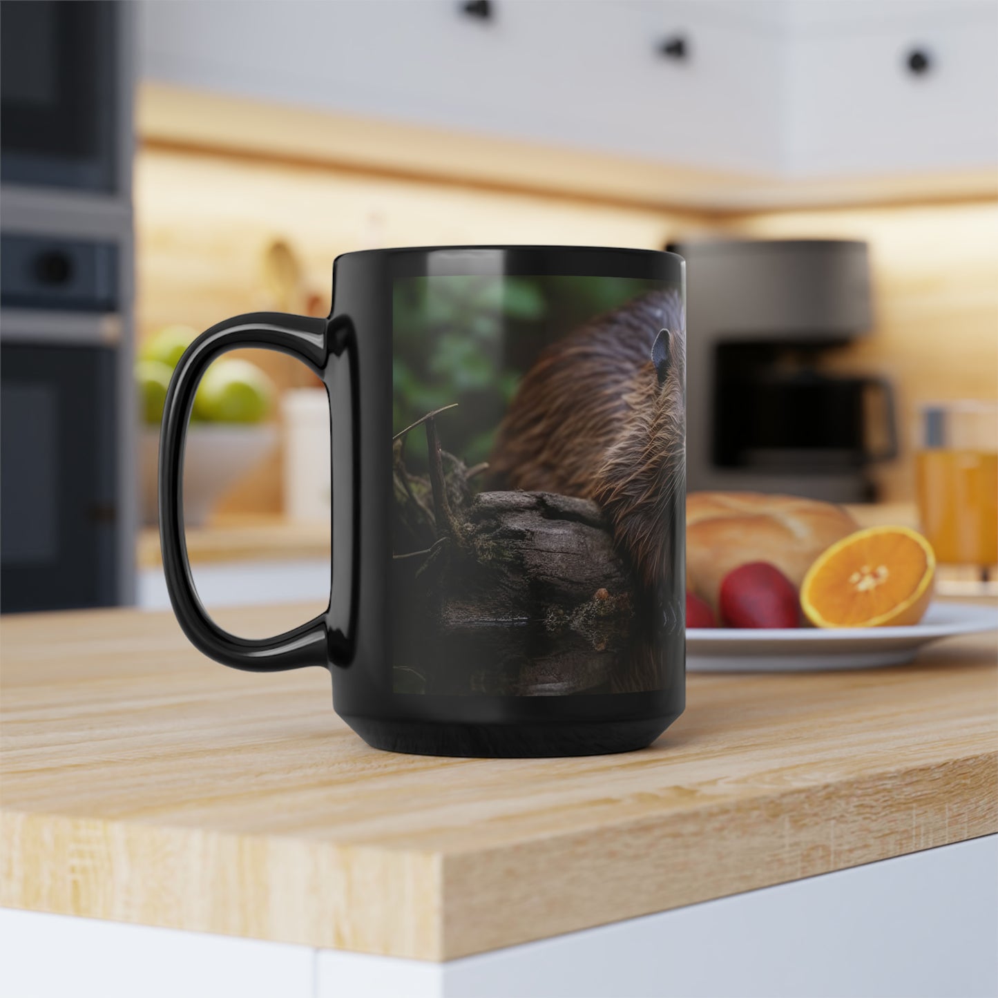 Beaver Mug - 15 oz Ceramic Mug