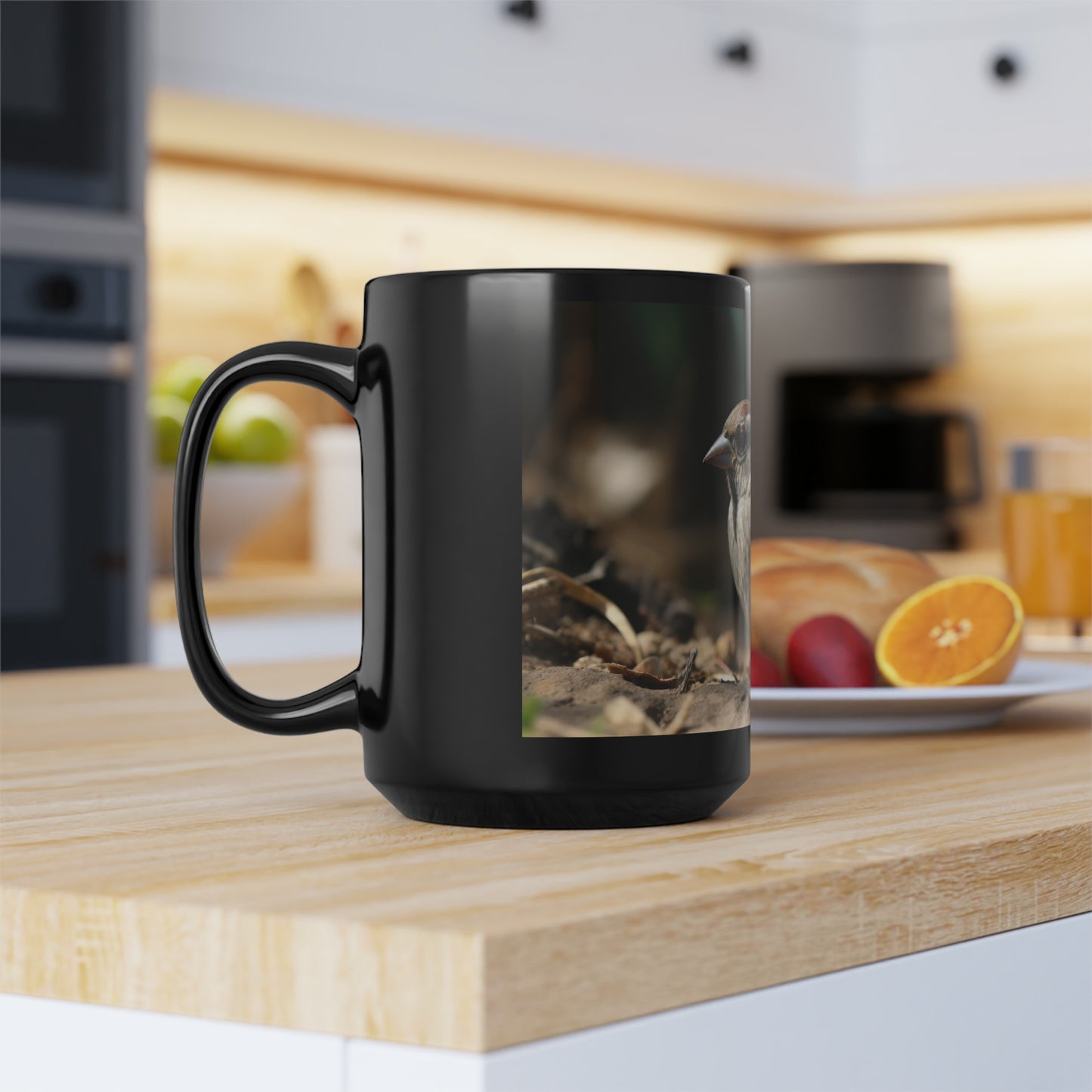 Sparrow Mug - 15oz Ceramic Mug