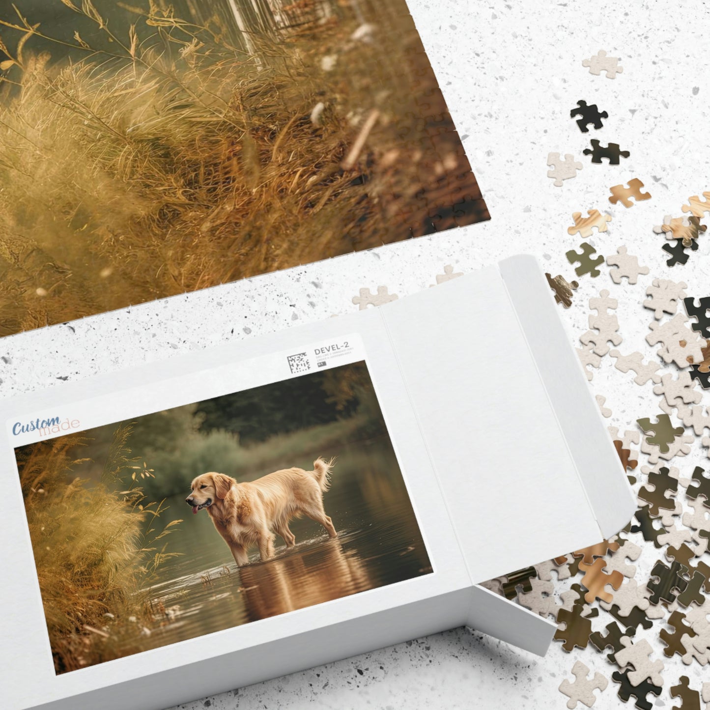 Golden Retriever Puzzle (500, 1014-piece)