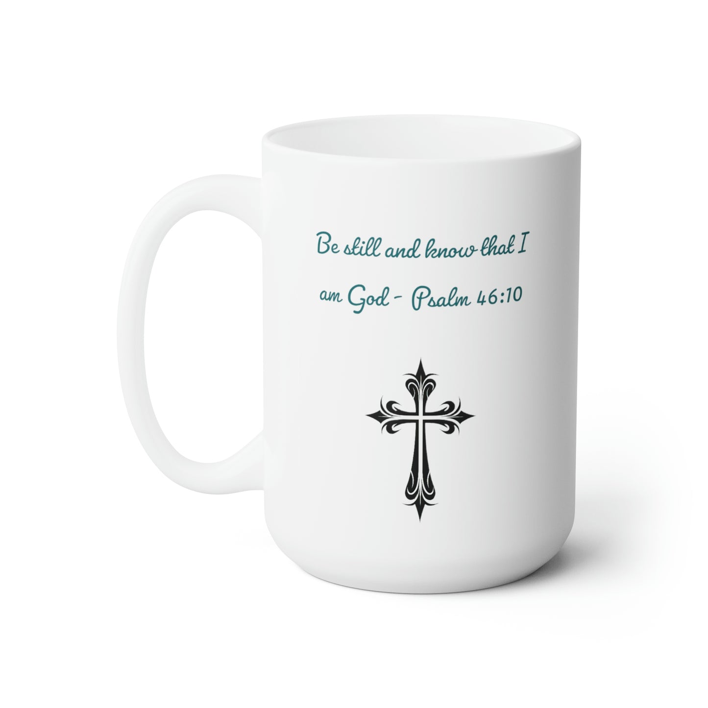 Be Still and Know tea mug