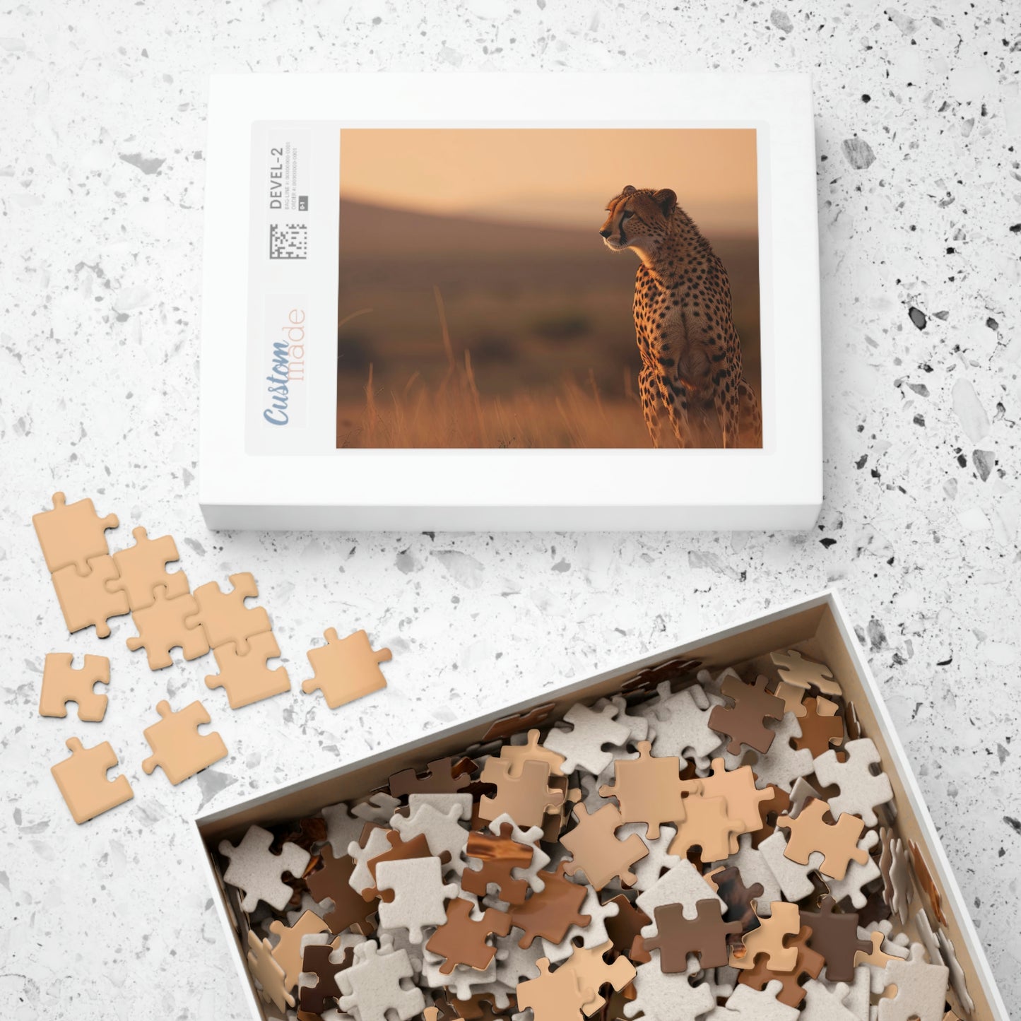 jigsaw puzzle box