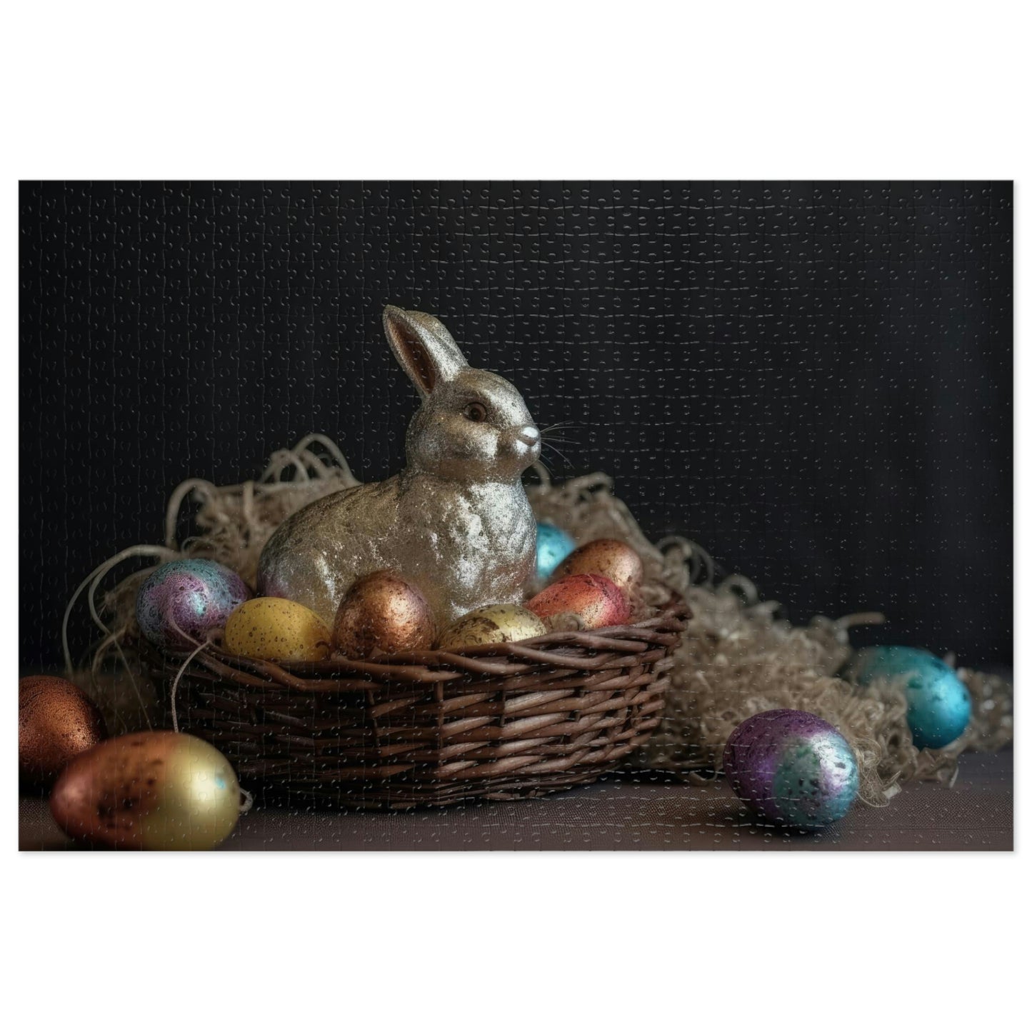 Whimsical Easter Bunny Puzzle 1 (500, 1000 pc)