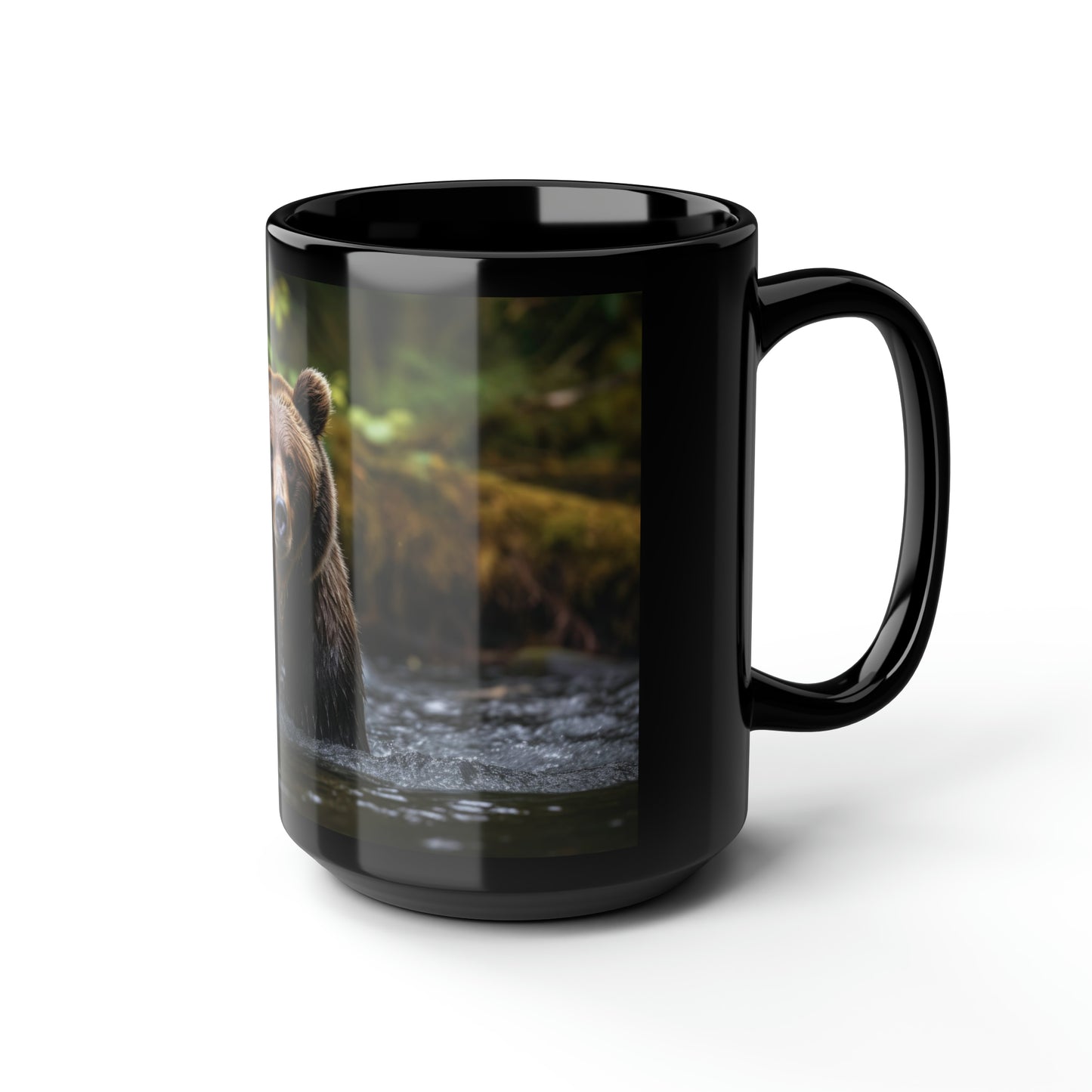 Grizzly Bear Mug - 15oz Ceramic Mug