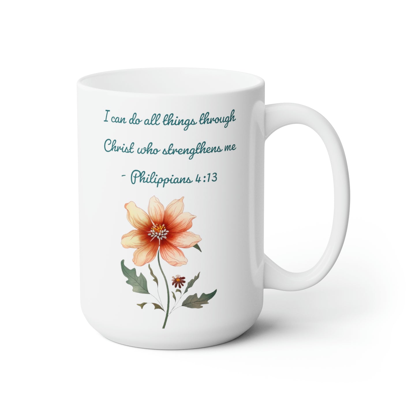 Philippians 4:13 Mug 15oz