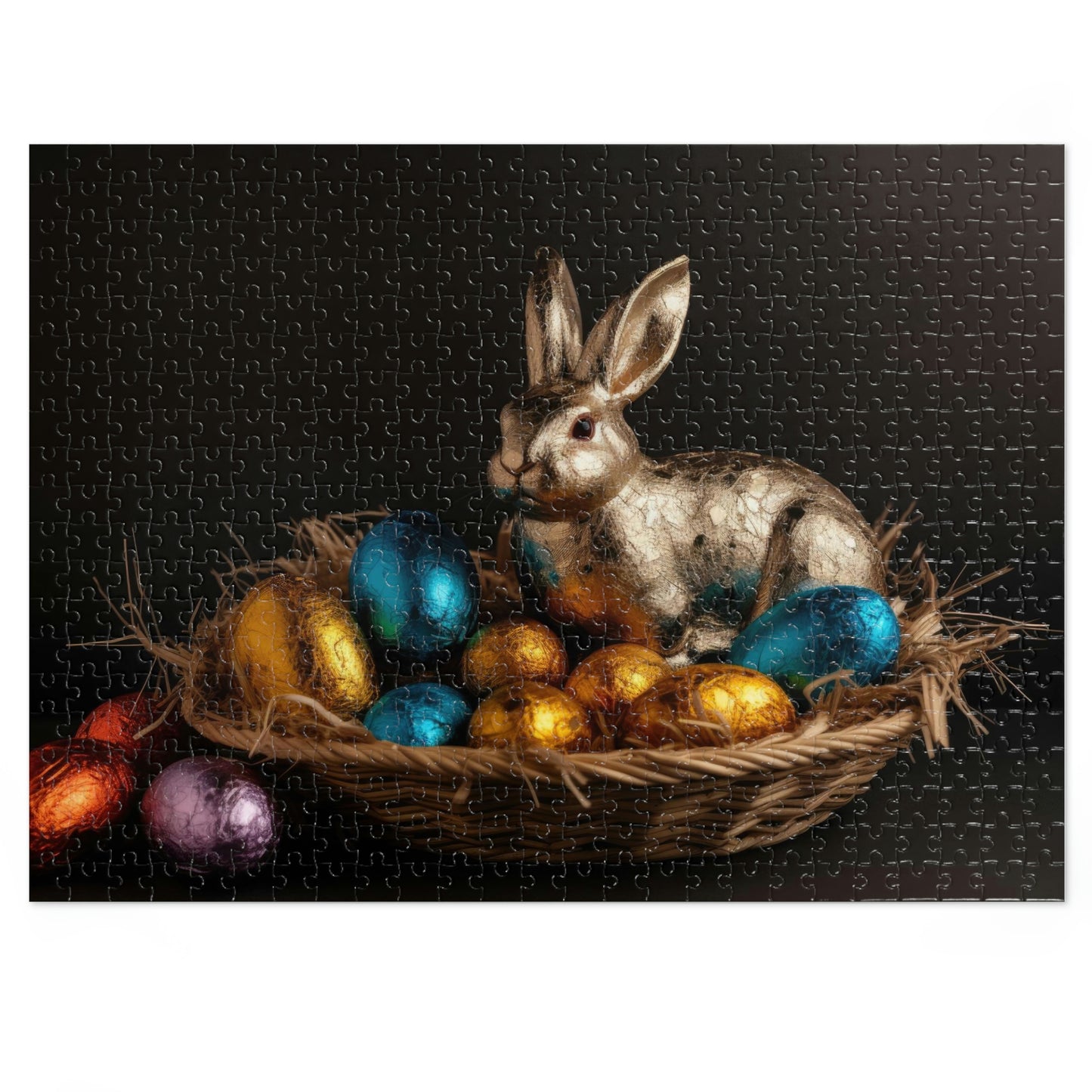 Whimsical Easter Bunny Puzzle 5 (500, 1000 pc)