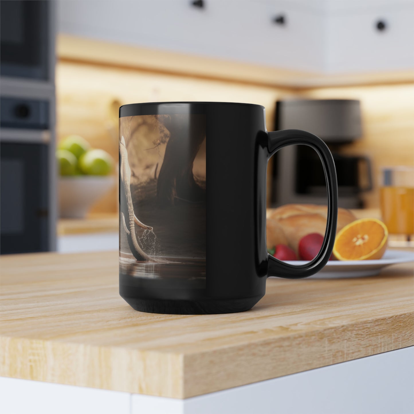 Elephant Mug - 15 oz Ceramic Mug