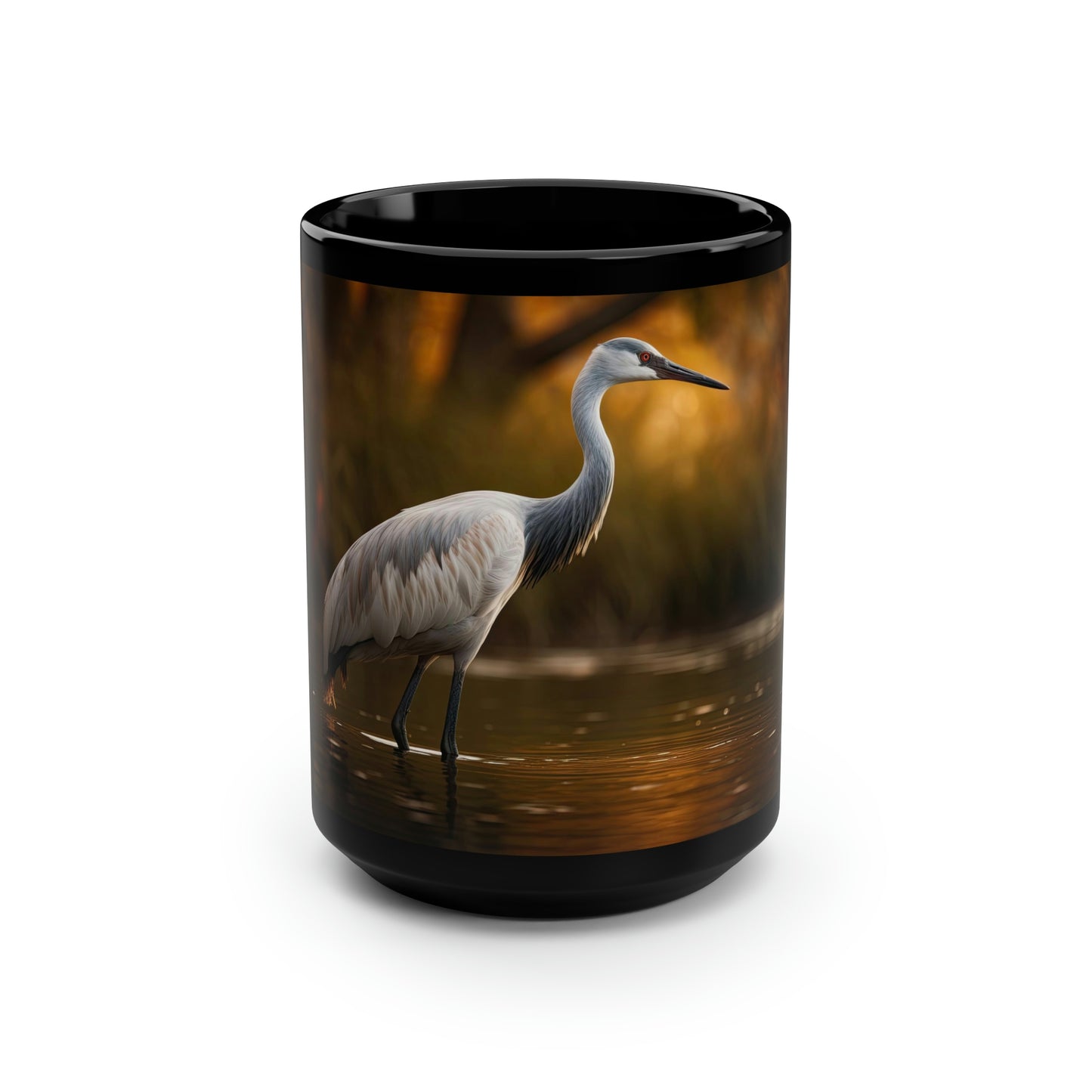Crane Mug - 15 oz Ceramic Mug