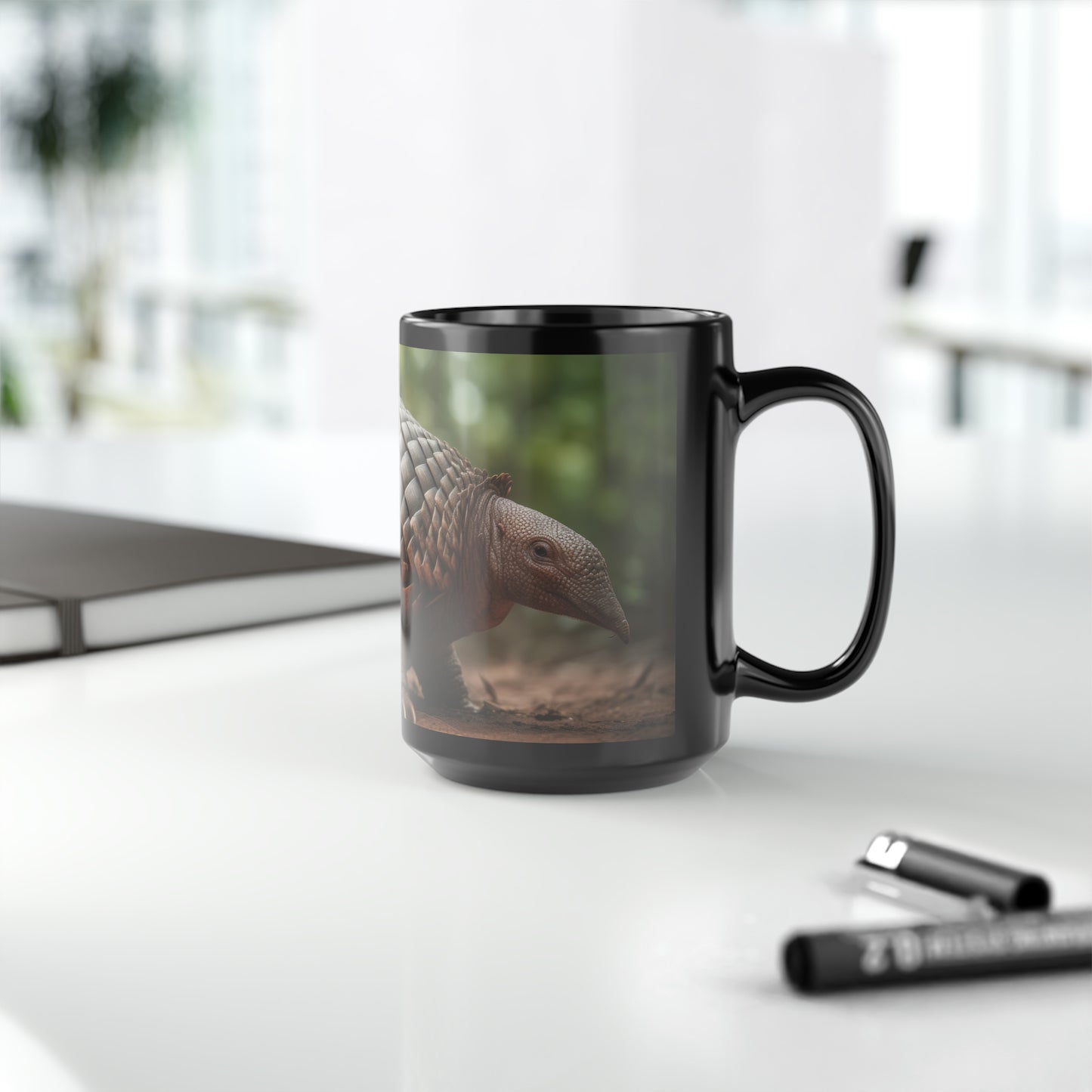 Armadillo Mug - 15 oz Ceramic Mug